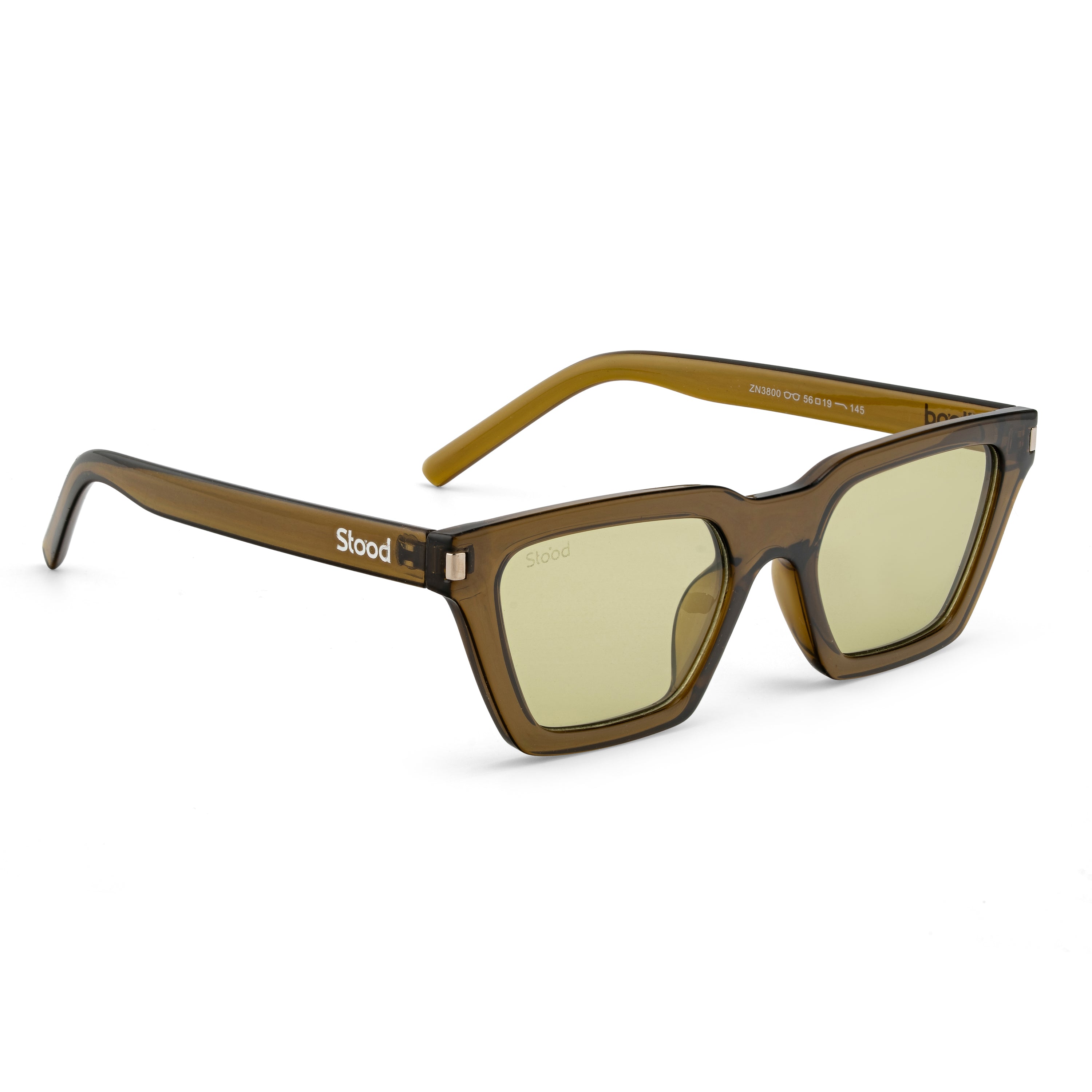 Stood Cat Eye Square Green UV Protection Goggles For Men & Women Sunglasses – SG-STD0012-C3