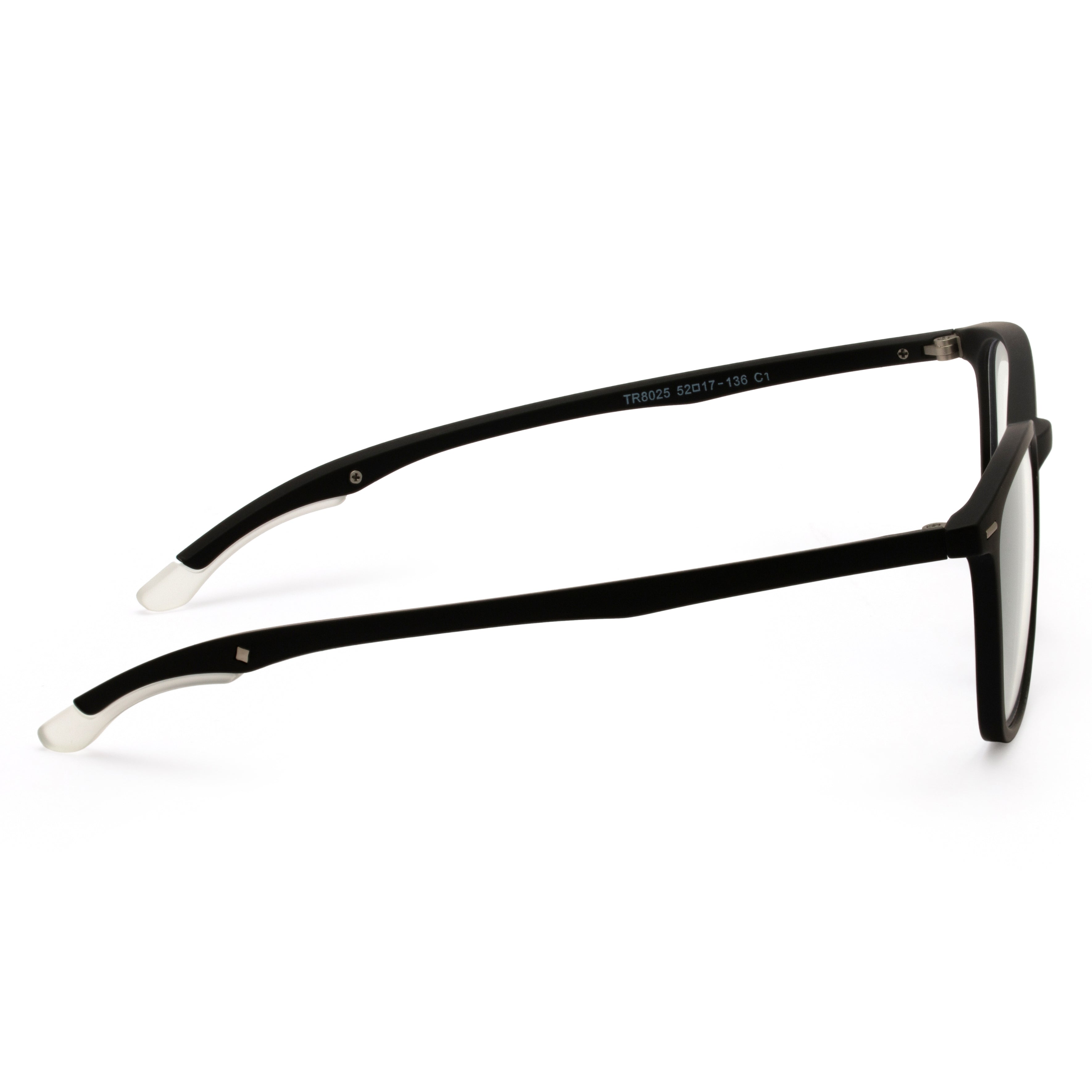 Royal Son Pilot Black Spectacles Frames Men Women - SF0061-C1