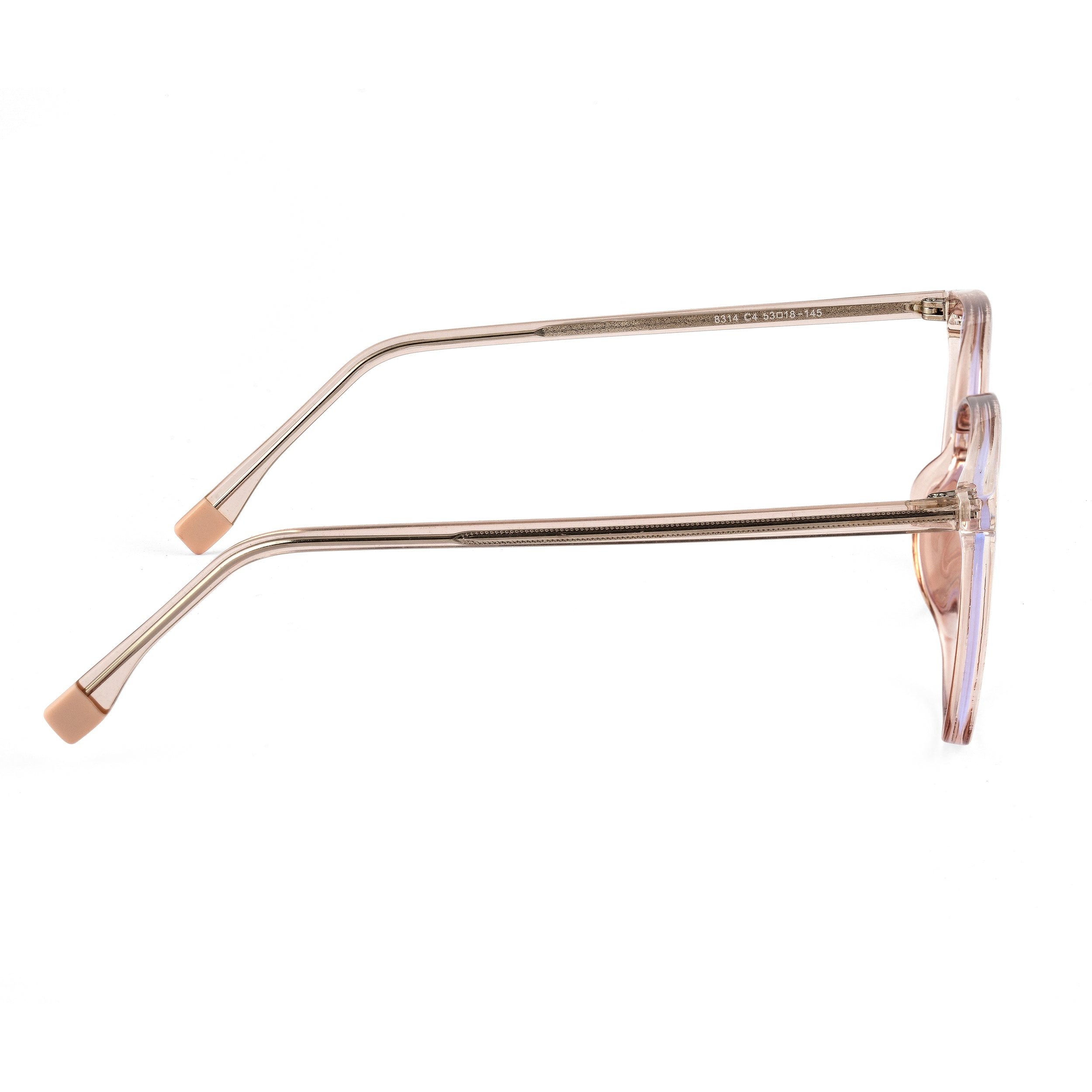Royal Son Square Transparent Blue Light Blocking Uv Protection Stylish Men Frames - SF0026-C4