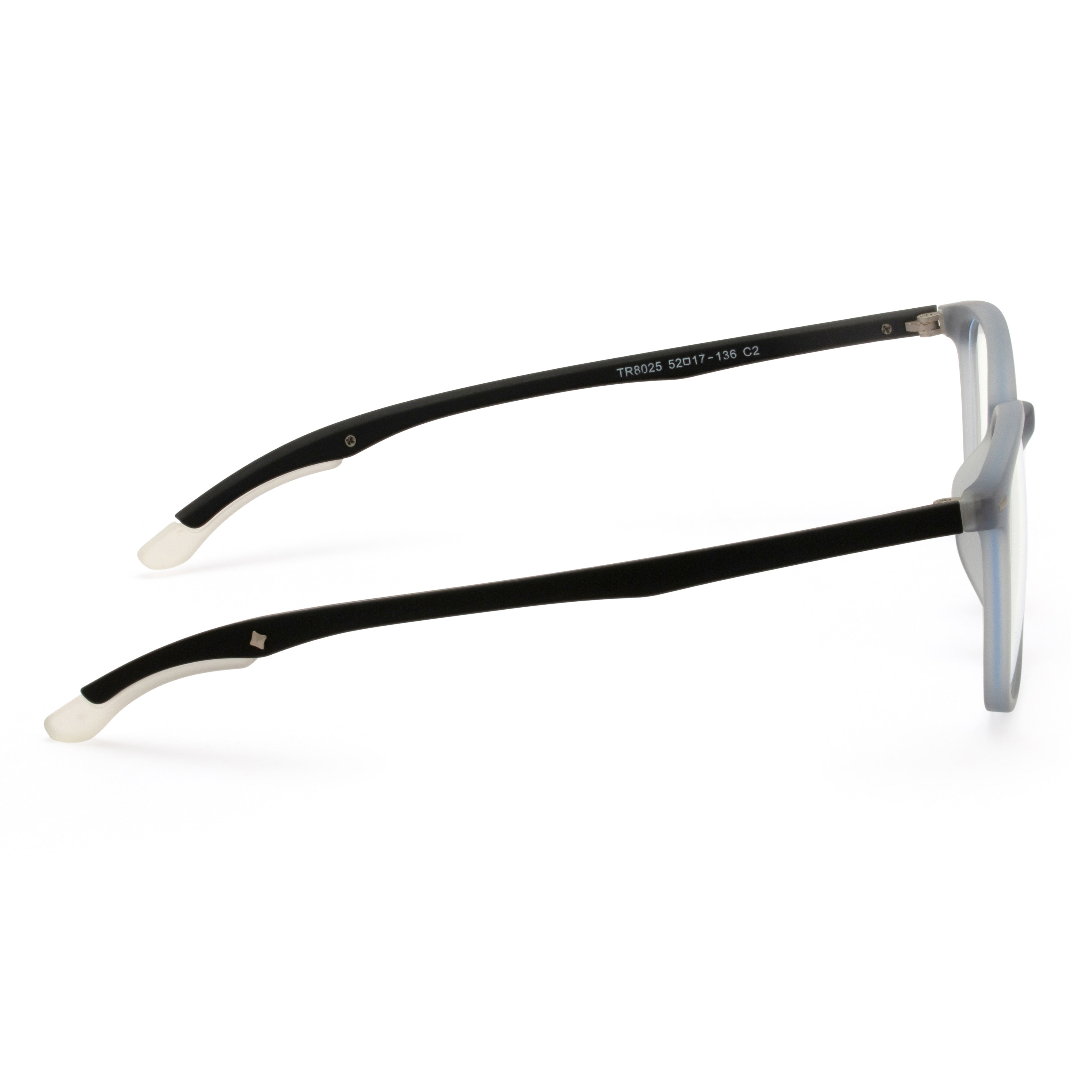 Royal Son Full Rim Grey Blue Cut Anti glare Eye Protection Specs Men Women -  SF0061-C2