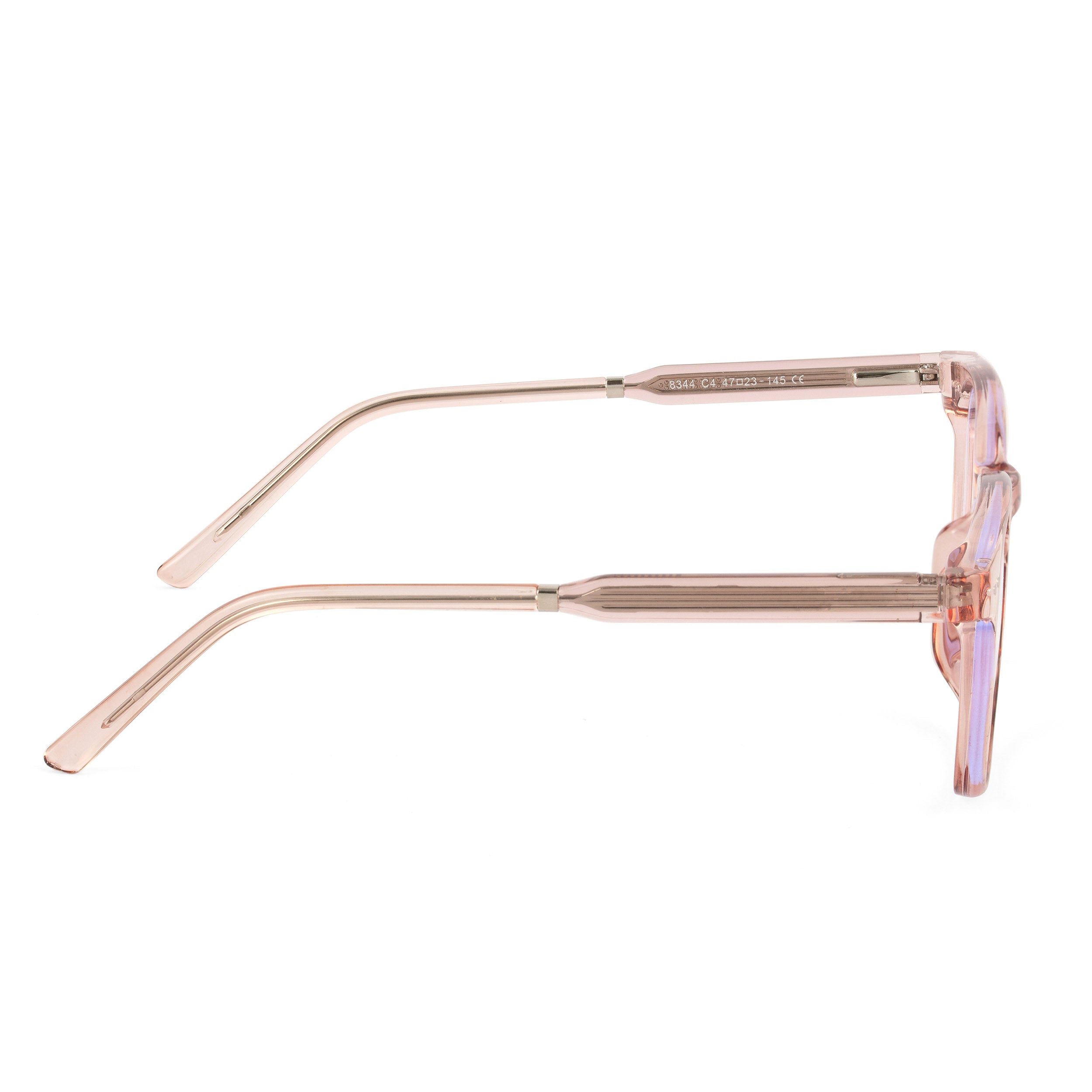 Royal Son Sqaure Brown Anti glare Blue Cut Spectacles Frames Men Women - SF0058-C4