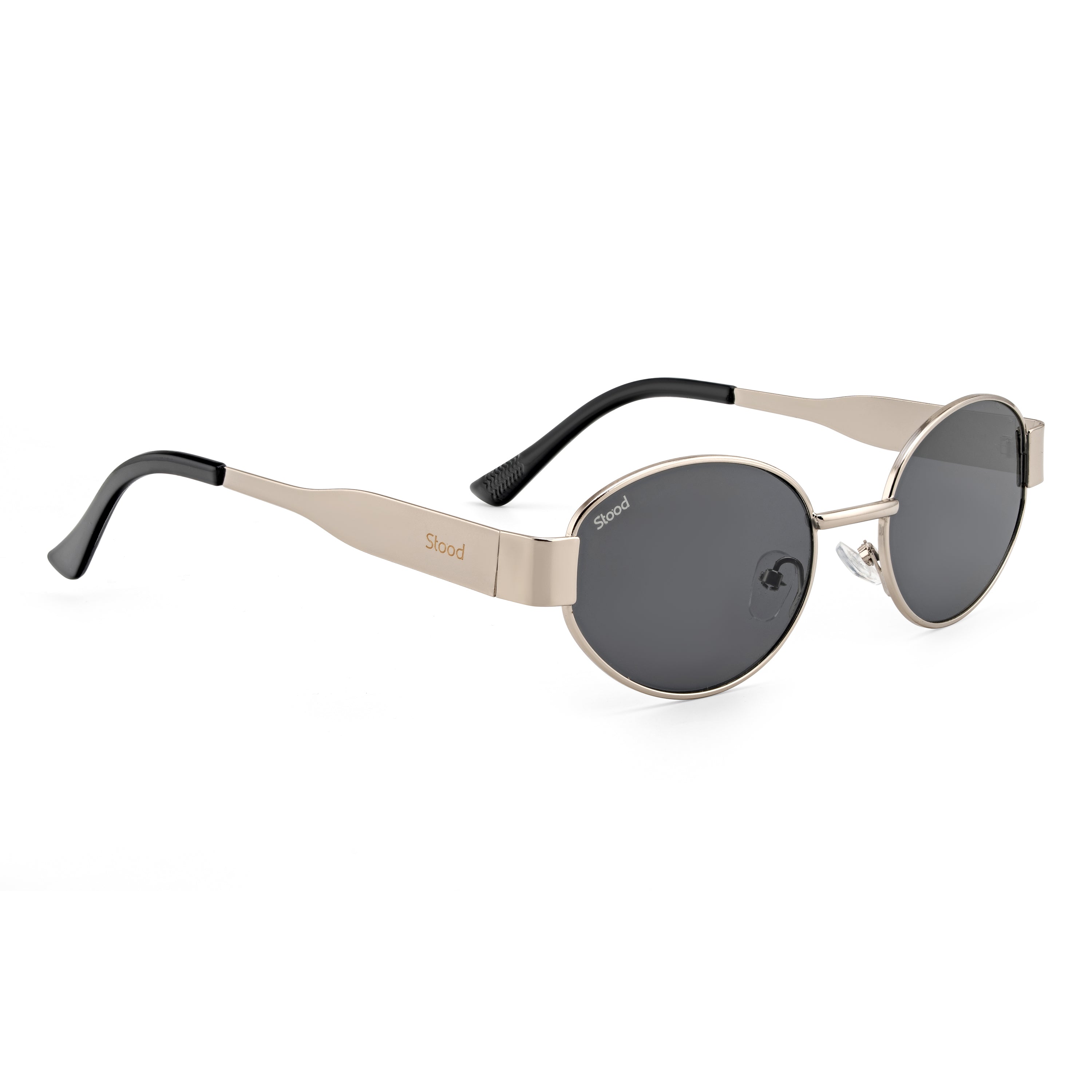 Stood Oval Black UV Protection Chashma For Men & Women New Style – SG-STD0023-C2