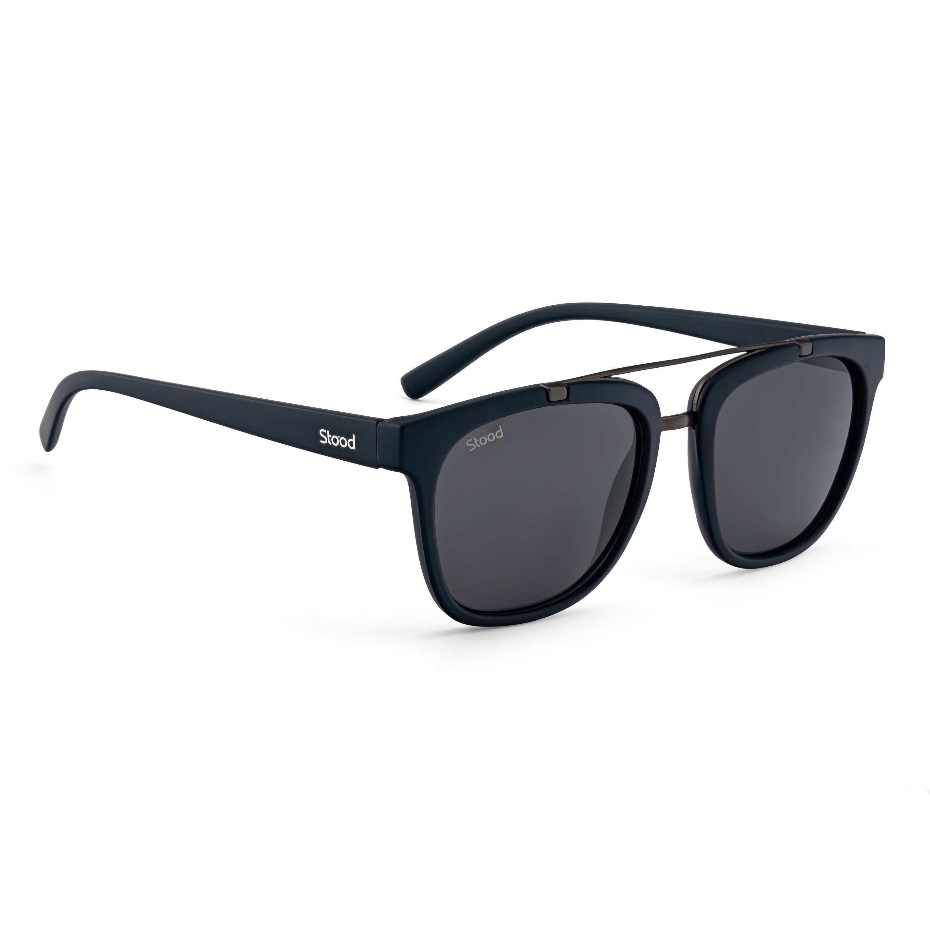 Stood Retro Square Black UV Protection Goggles For Men & Women Sunglasses – SG-STD0021-C3