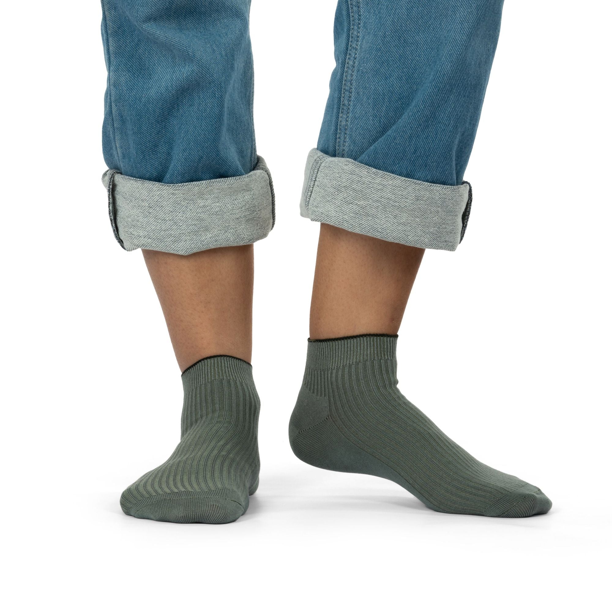Royal Son Men Women Ankle Length Socks - 5 Pack - SC104-C1