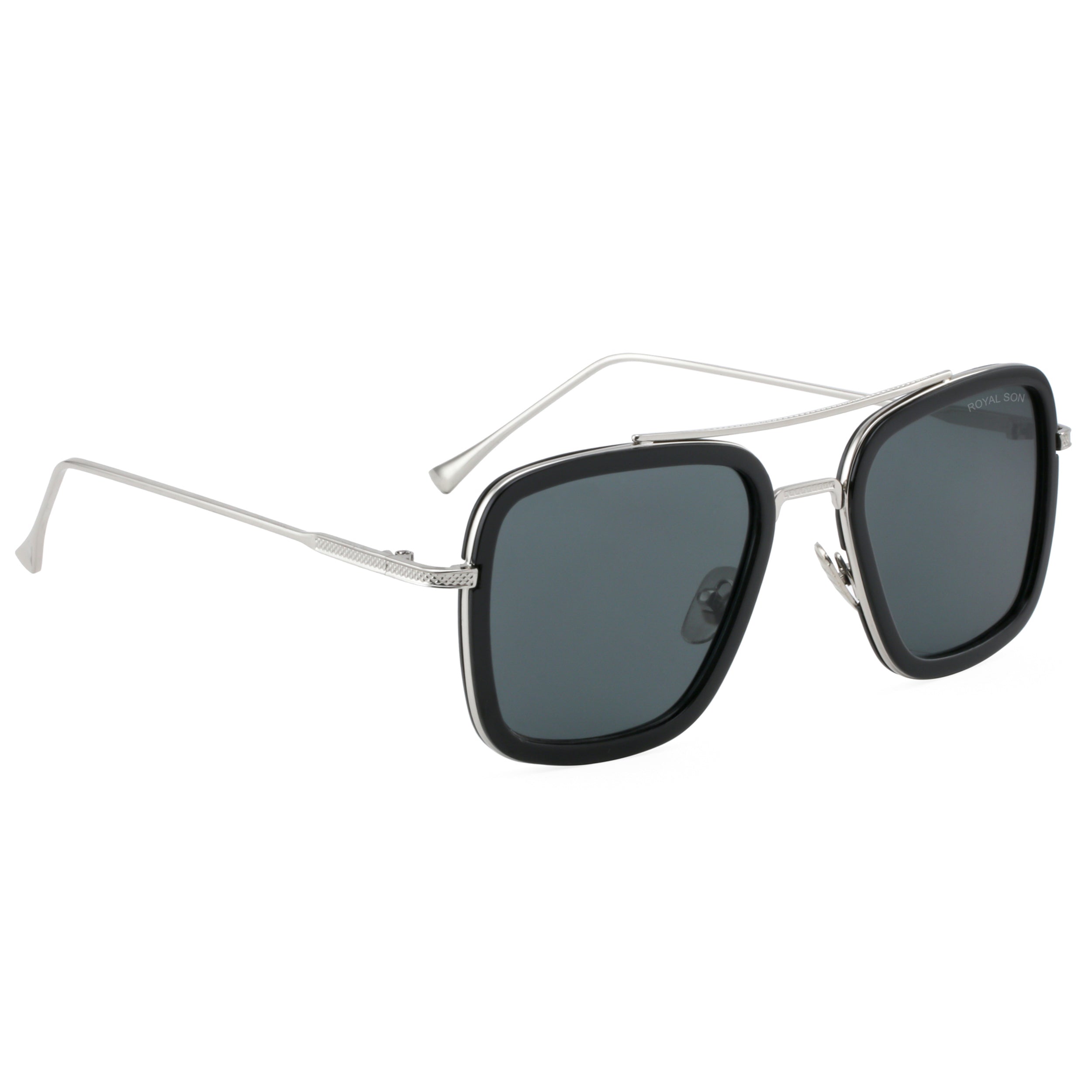 Royal Son Square UV Protected Men Women Sunglasses - CHI0071