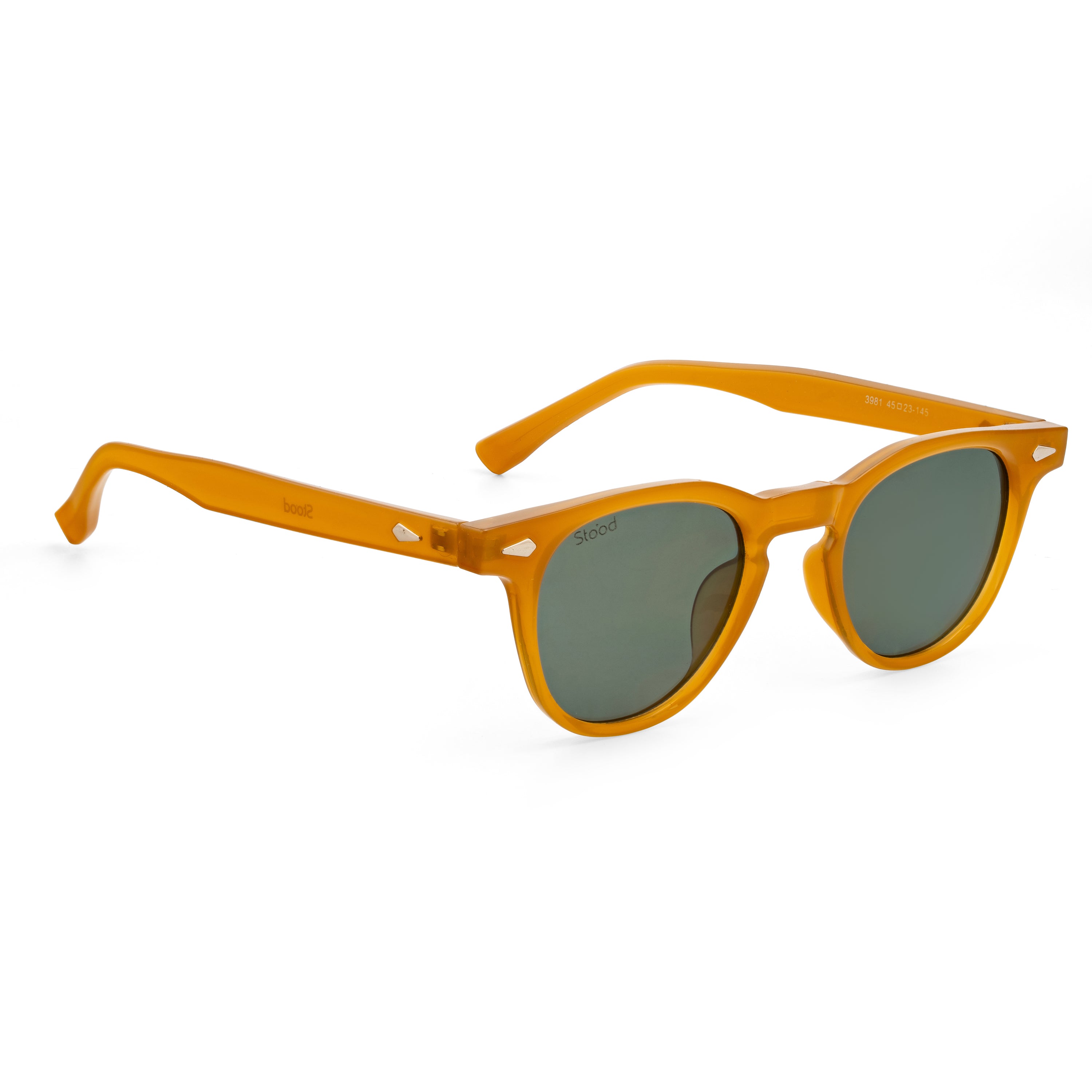 Stood Round Green UV Protection Goggles For Men & Women Sunglasses – SG-STD0026-C2