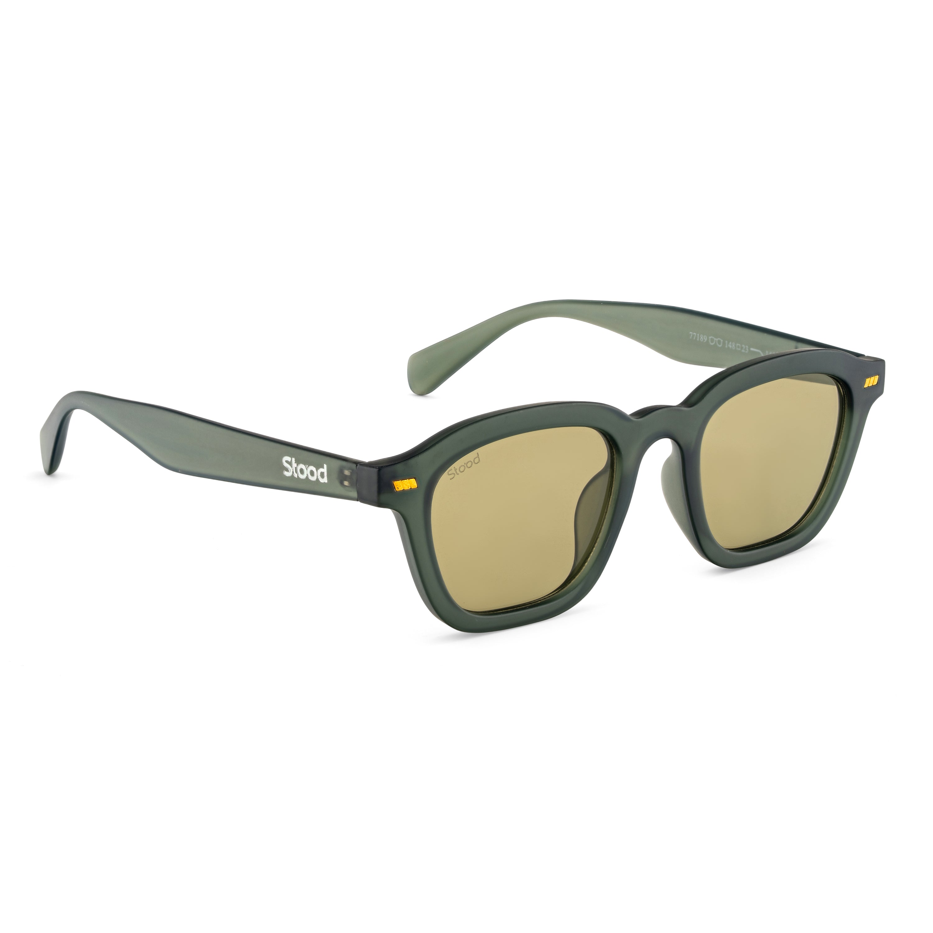 Stood Square Green UV Protection Sunglasses For Men & Women Stylish – SG-STD0016-C5