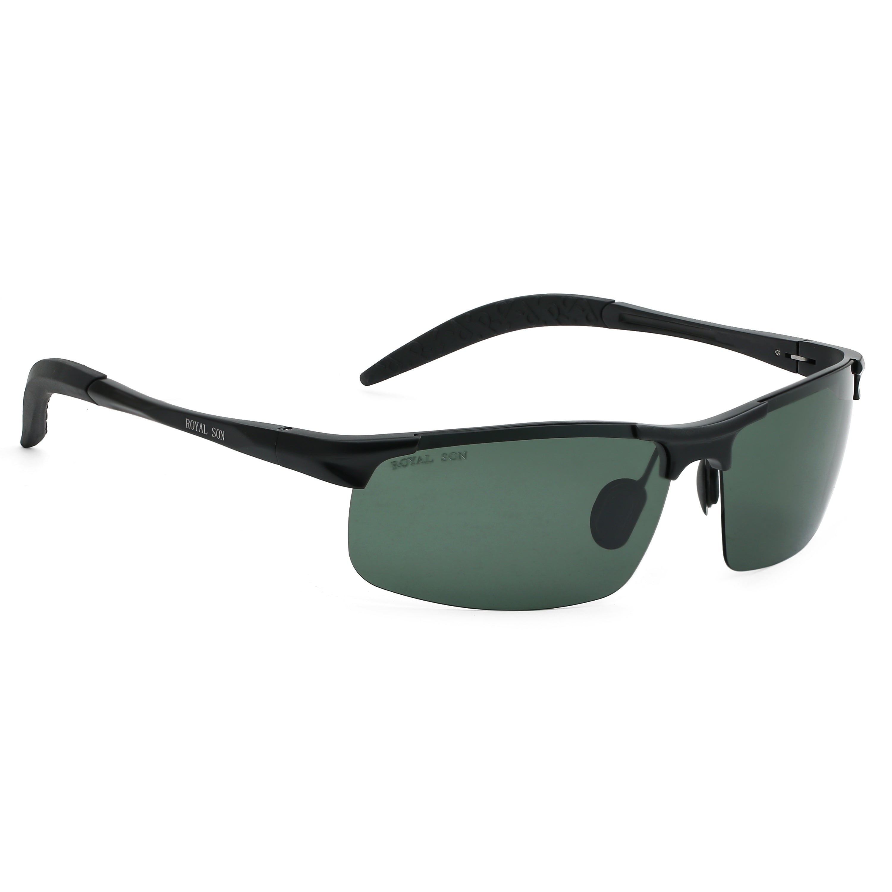 Royal Son Wrap-Around Polarized Men Sunglasses - CHI0094-C1
