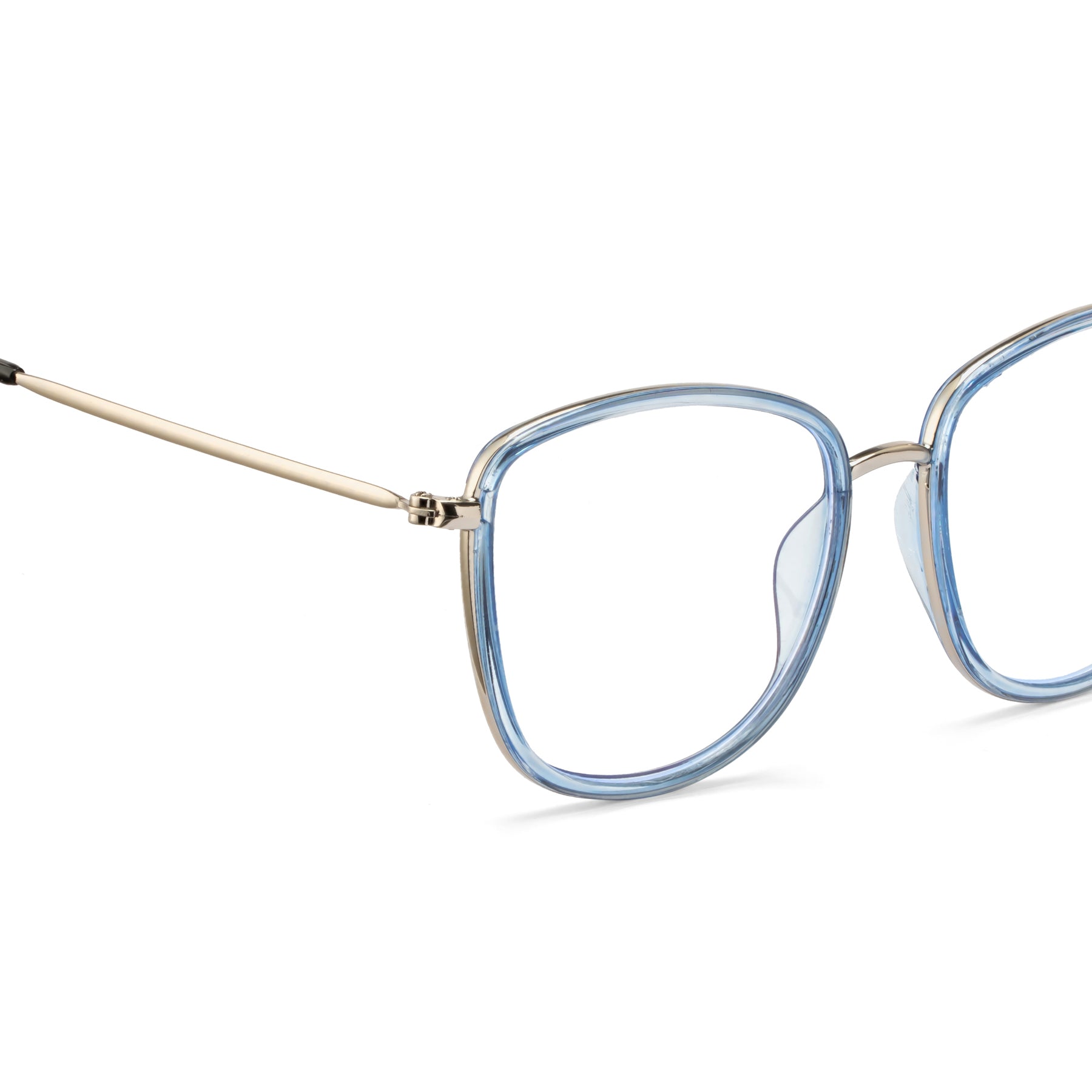 Royal Son Square Blue Ray Cut Men Women Eye Glasses - SF0015-C2