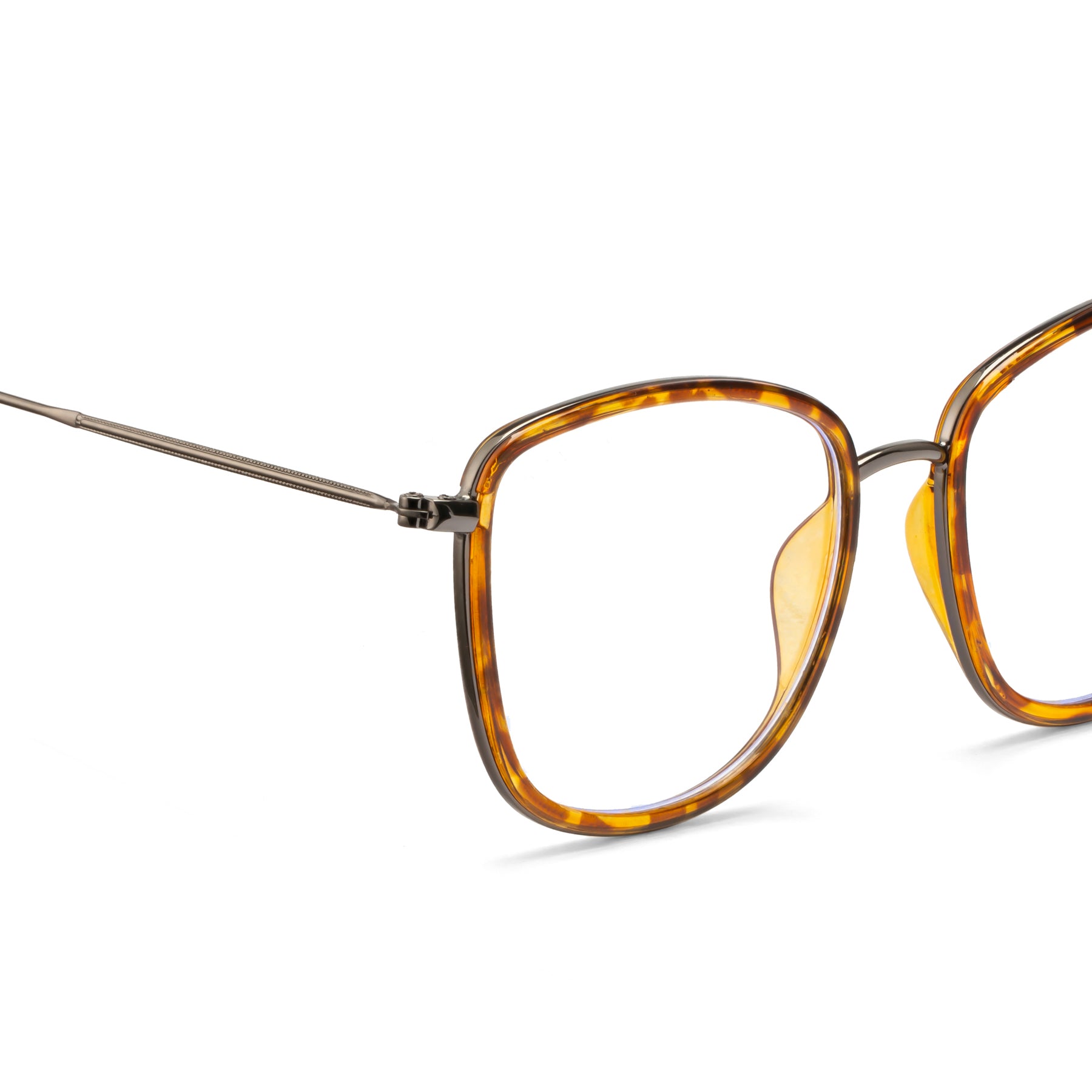 Royal Son Square Blue Ray Cut Men Women Eye Glasses - SF0015-C4