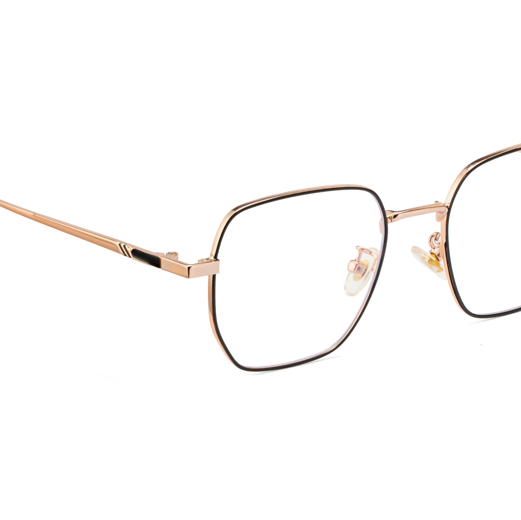 Royal Son Polygon Blue Ray Cut Men Women Eye Glasses - SF0016-C4
