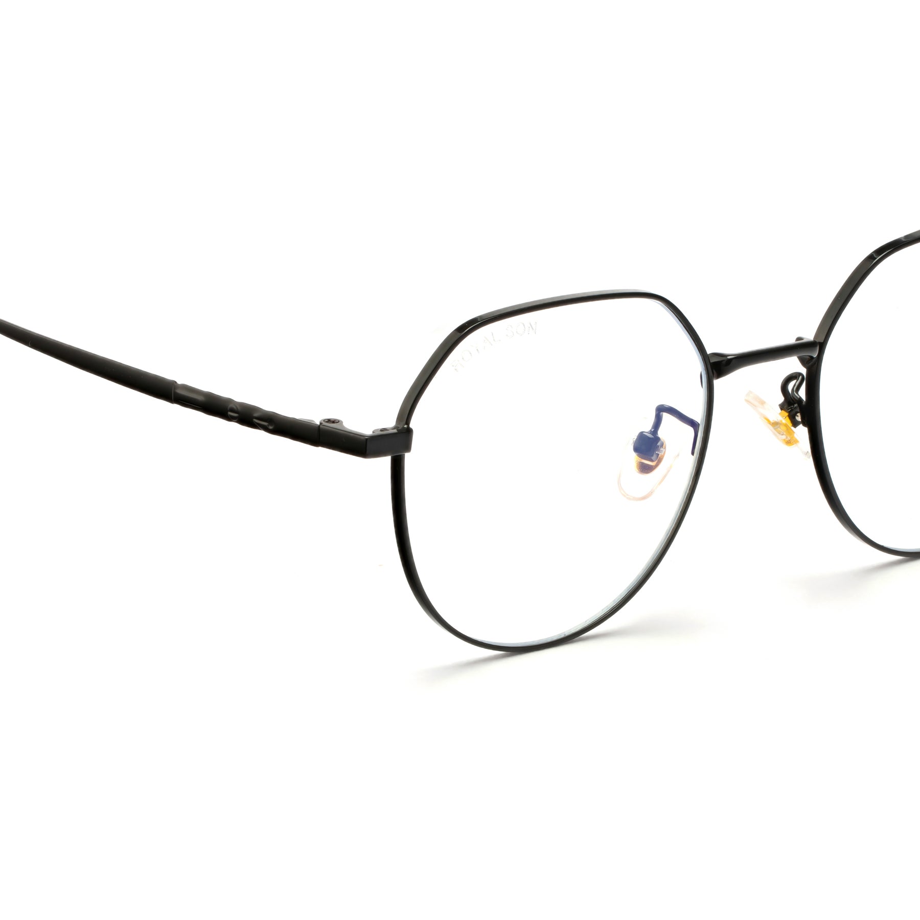 Royal Son Round Blue Ray Cut Men Women Eye Glasses - SF0018-C1