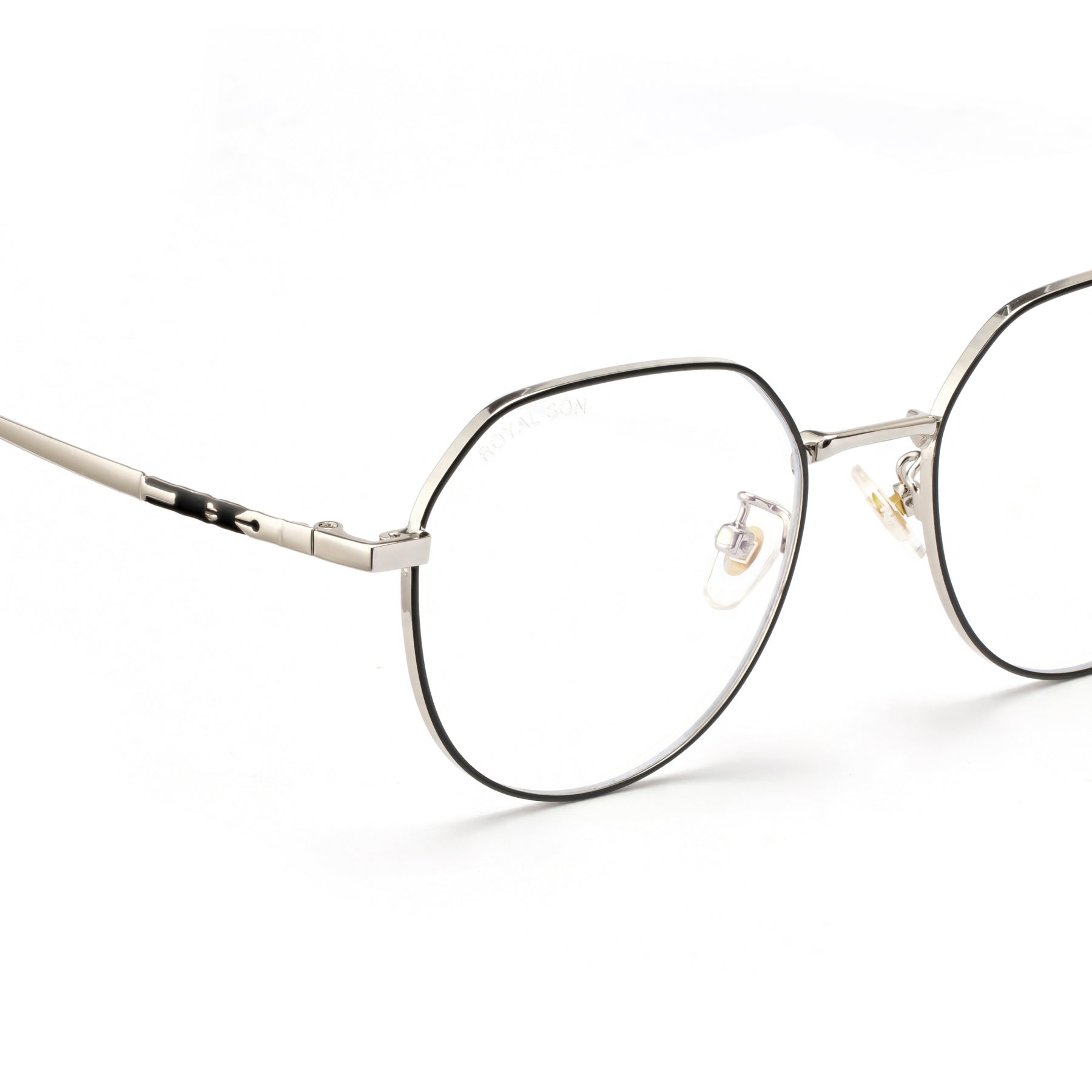 Royal Son Round Blue Ray Cut Men Women Eye Glasses - SF0018-C2