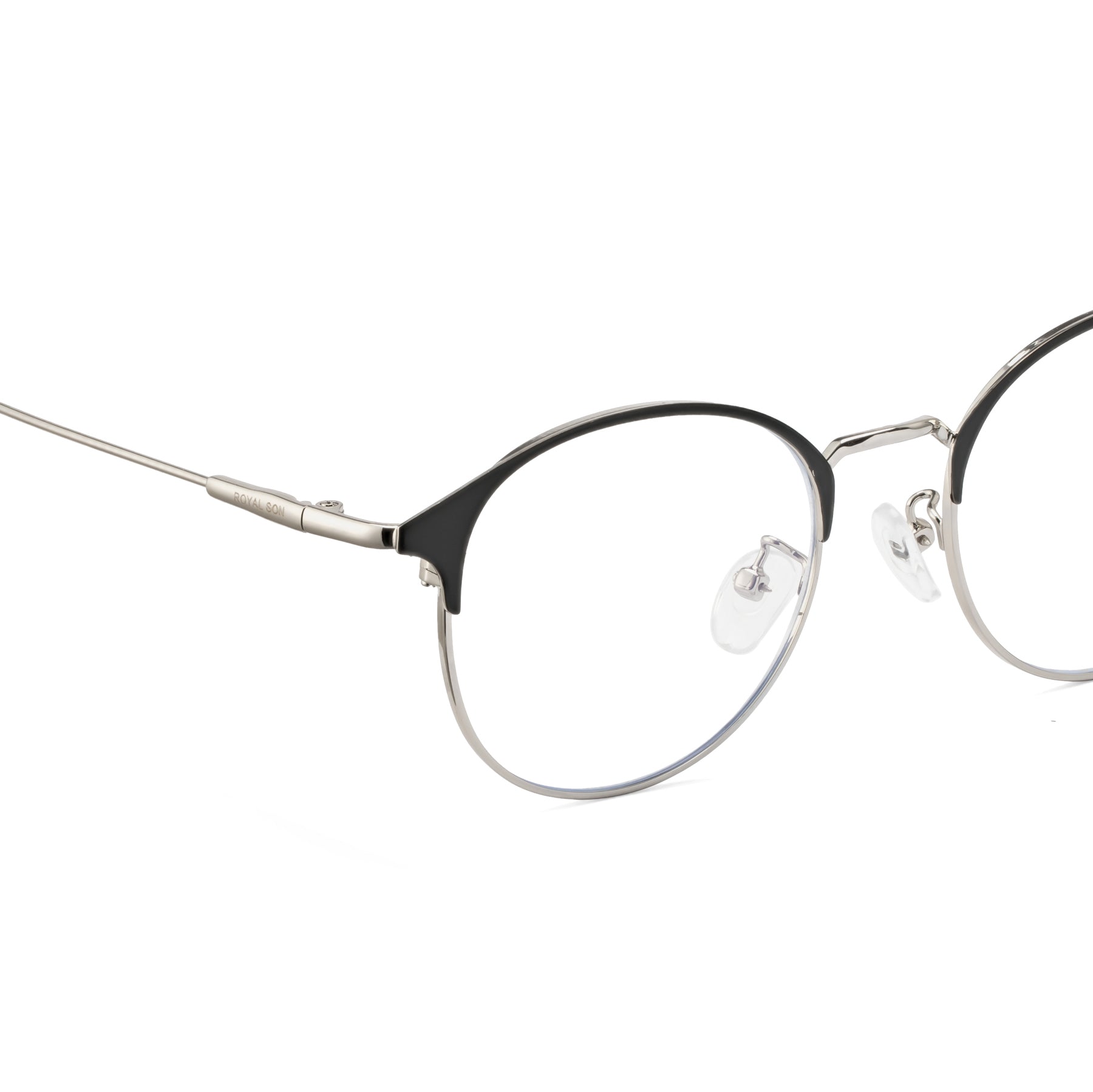 Royal Son Round Blue Ray Cut Men Women Eye Glasses - SF0021-C2