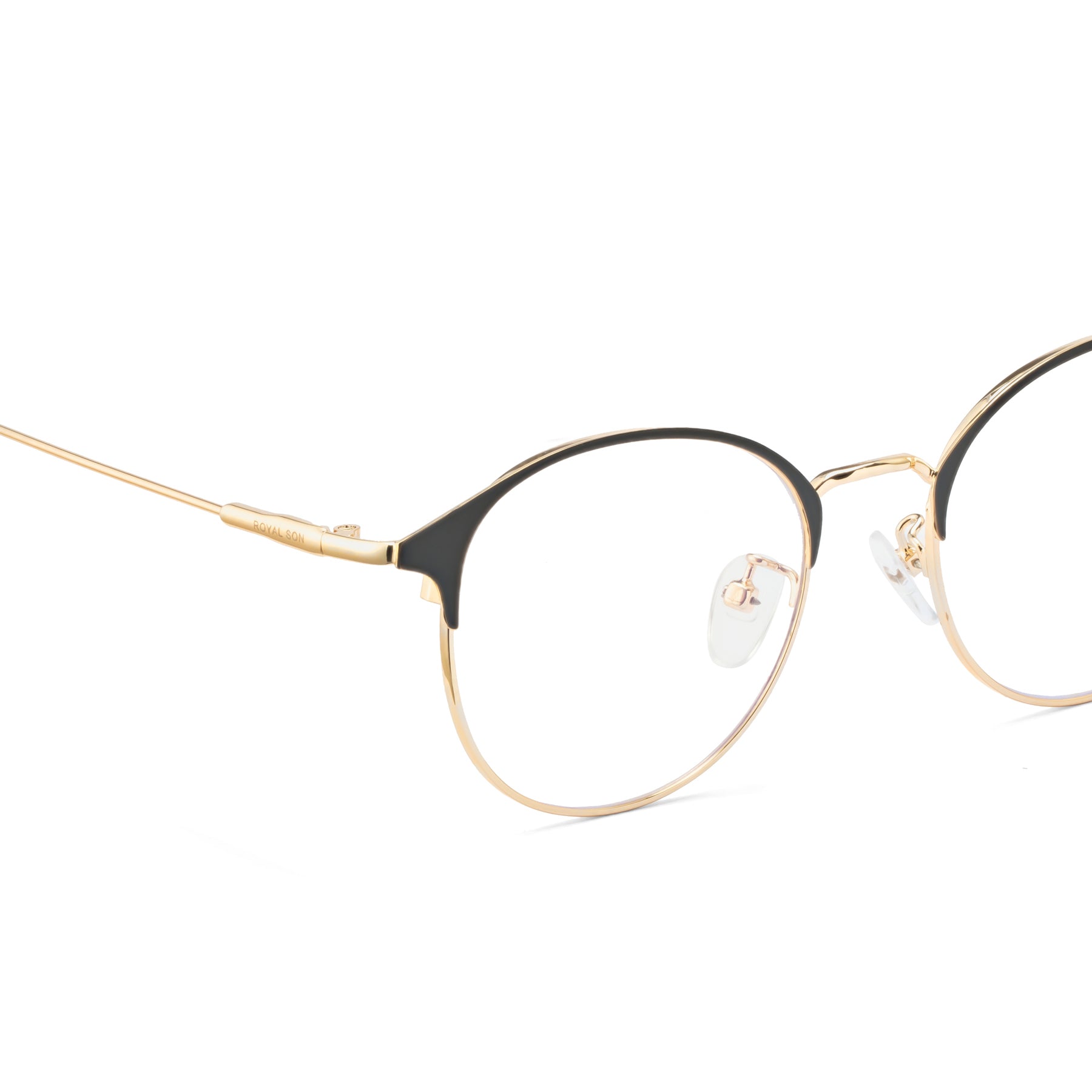 Royal Son Round Blue Ray Cut Men Women Eye Glasses - SF0021-C3