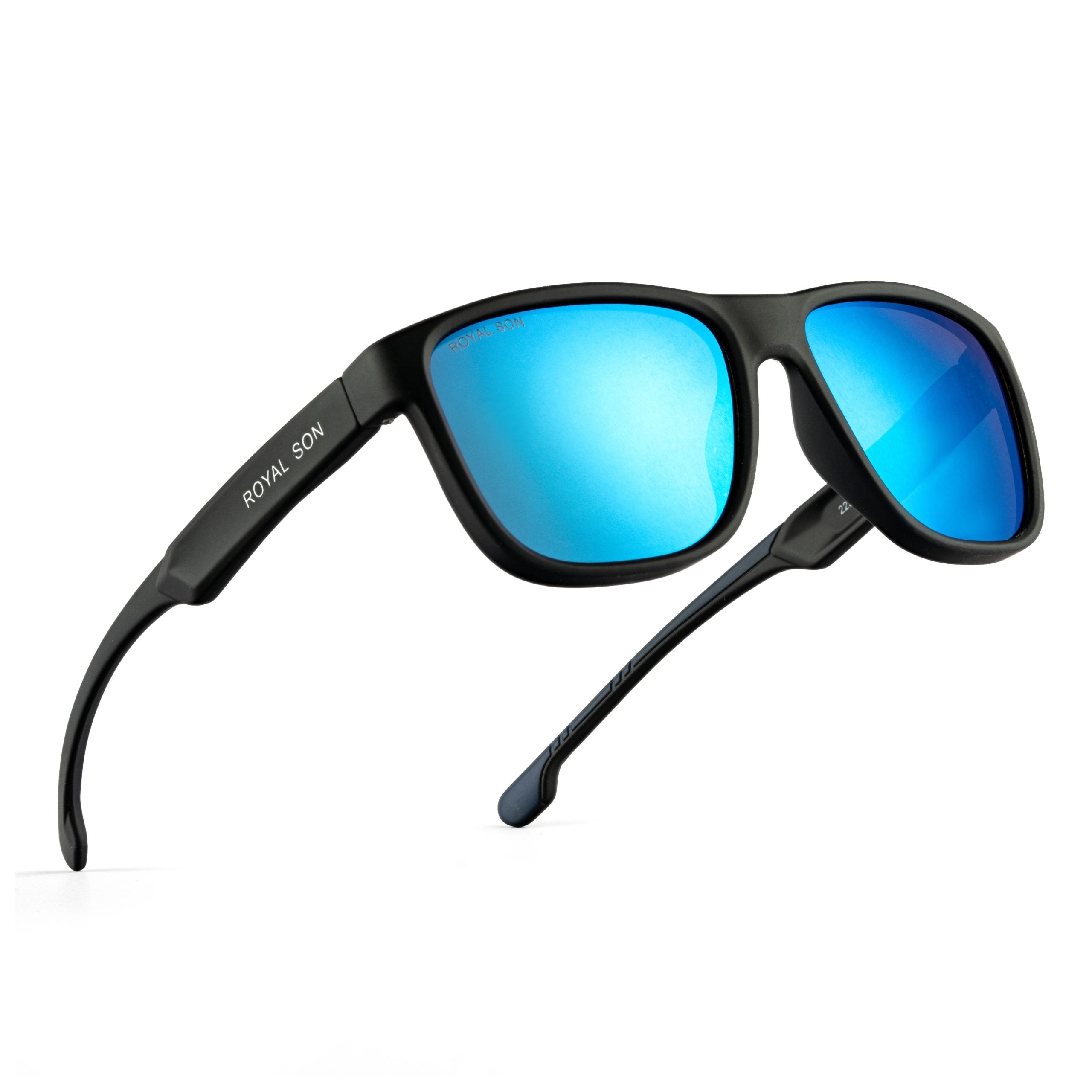 Royal Son Sports Black Polarized Sunglasses Men Women- CHI00173-C3