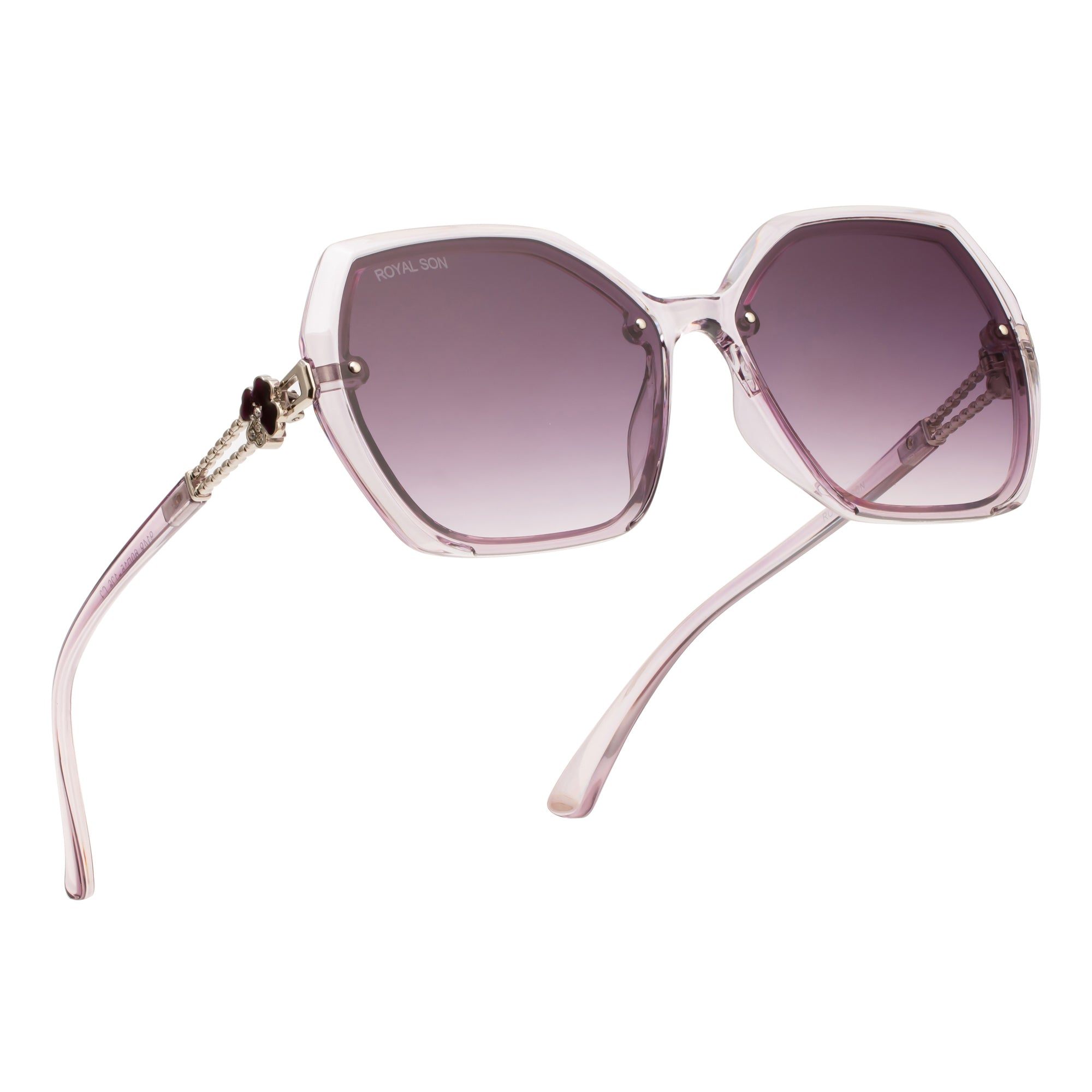 Royal Son Oversized Butterfly UV Protected Women Sunglasses - CHIWM00115-C3