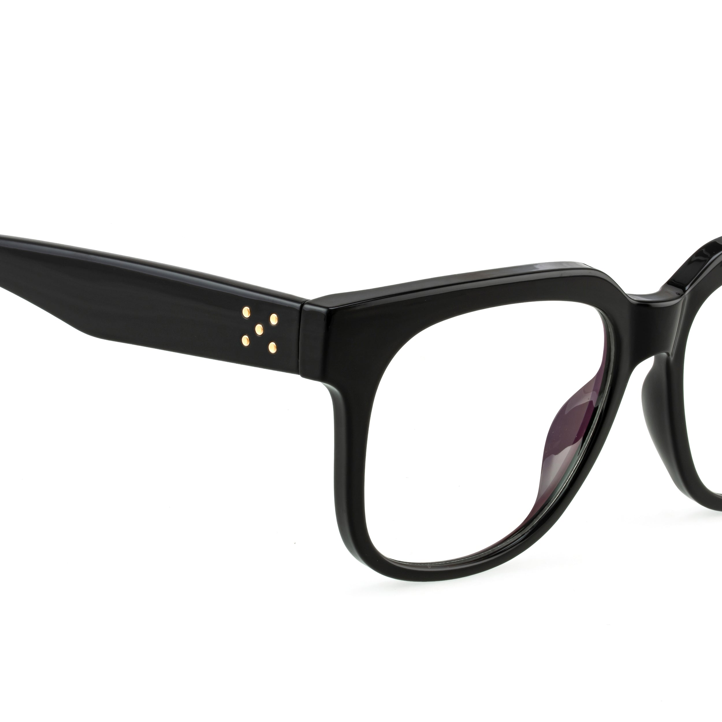 PERKEY Full Rim Square-Oversized Spectacles Frames Men Women - OPTL003-C1