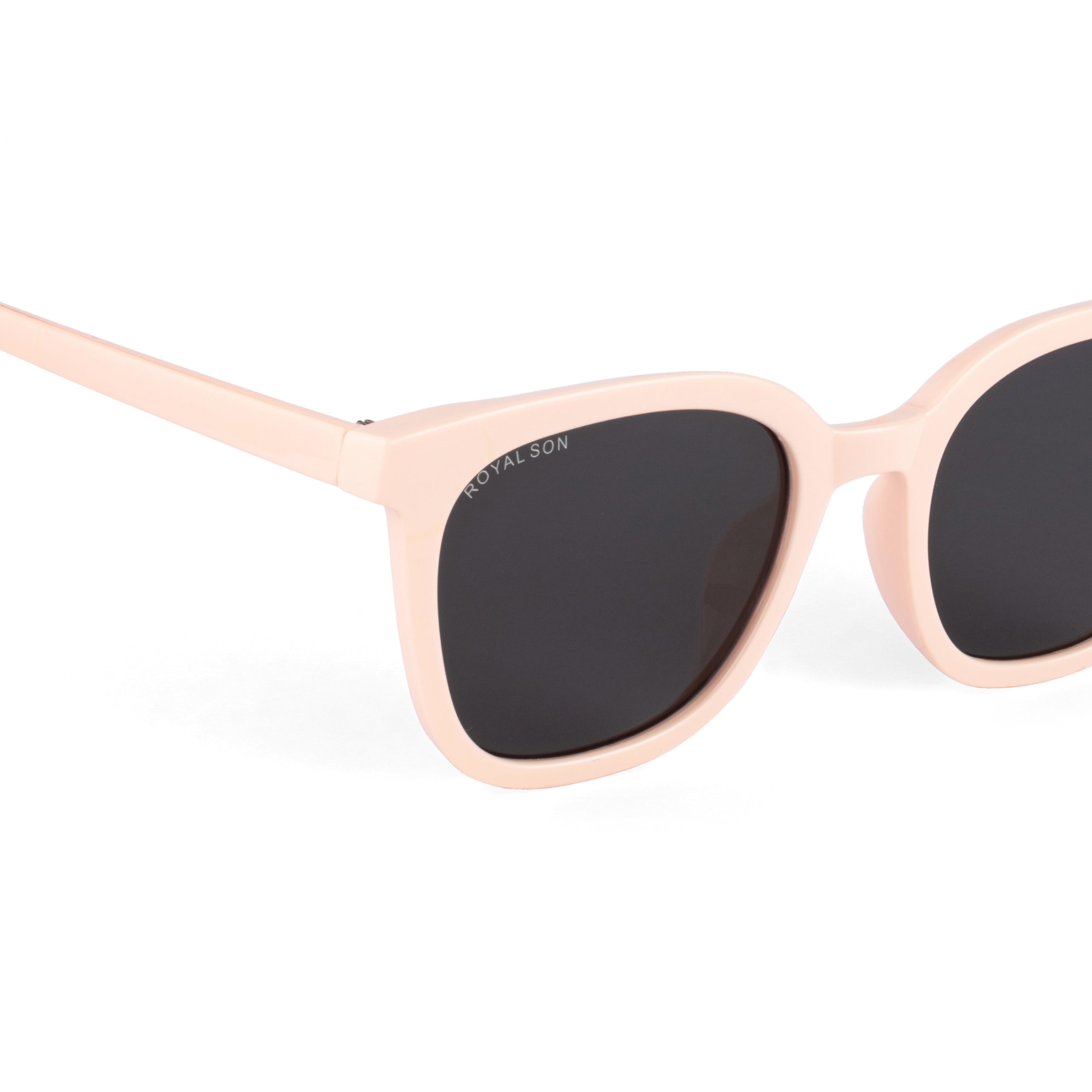 Royal Son Cat Eye Black Sunglasses  Men Women  CHI00165-C2