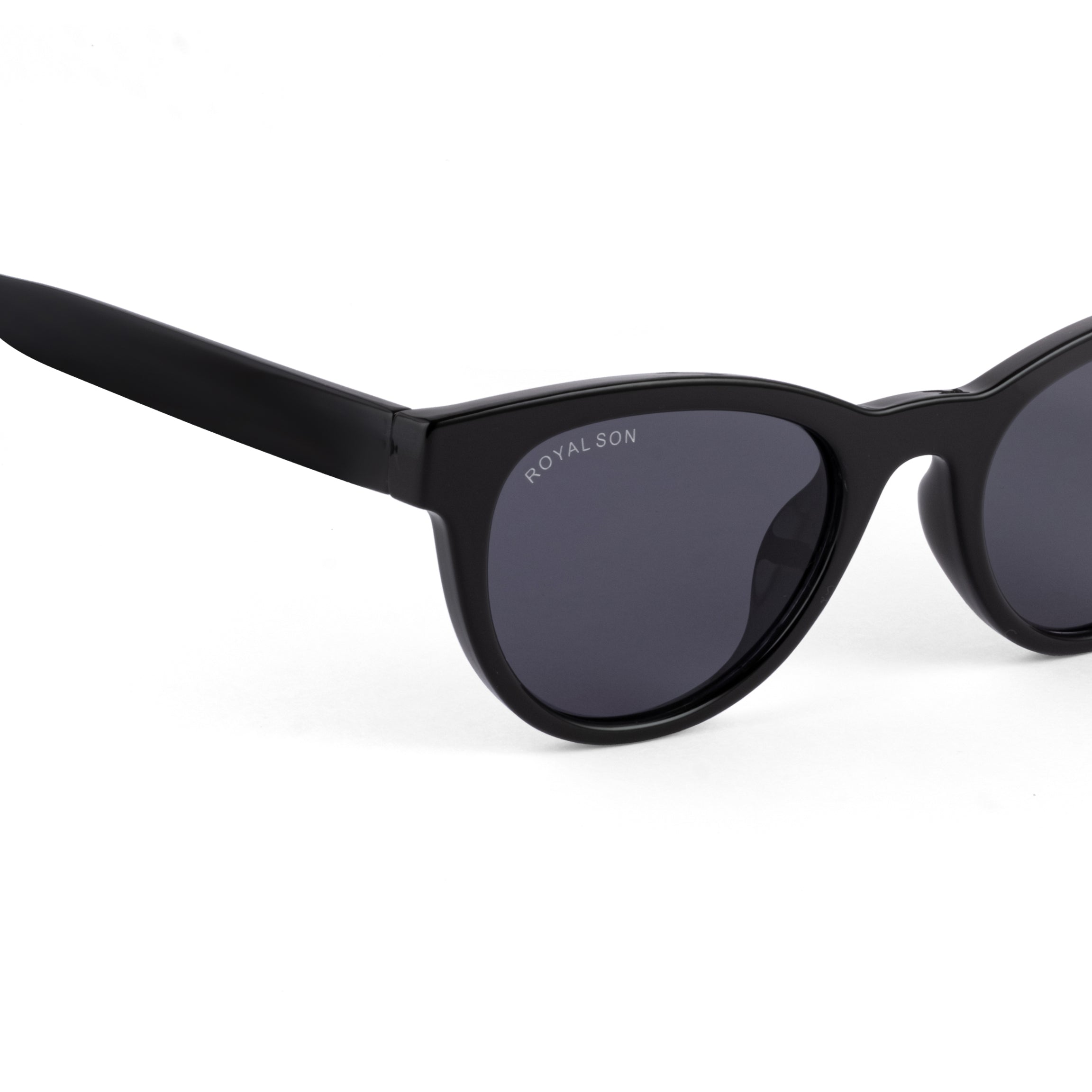 Royal Son Cat Eye Black UV Protection Sunglasses Women - CHI00166-C1