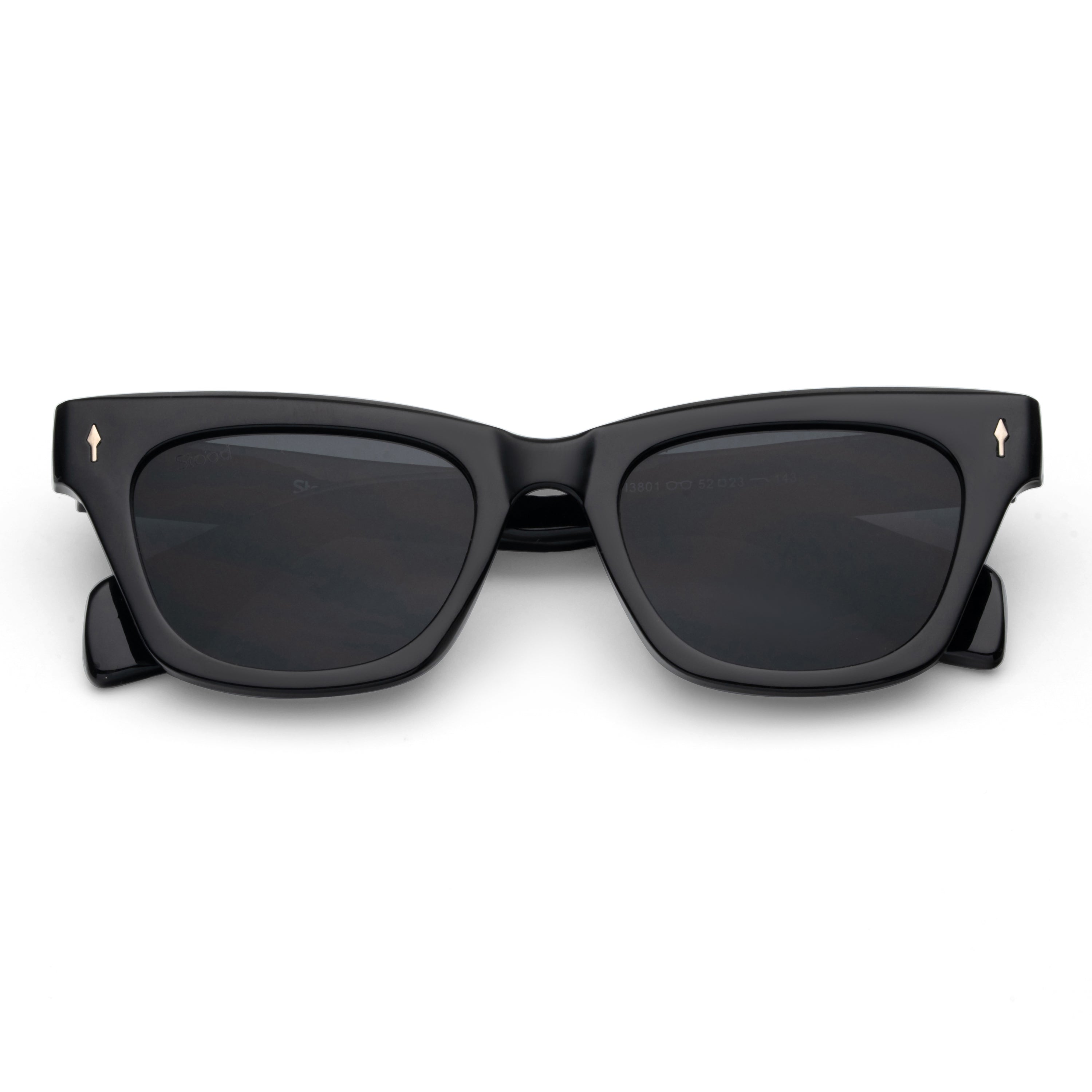 Stood Cat Eye Square Black UV Protection Sunglasses For Men & Women Stylish – SG-STD0027-C1
