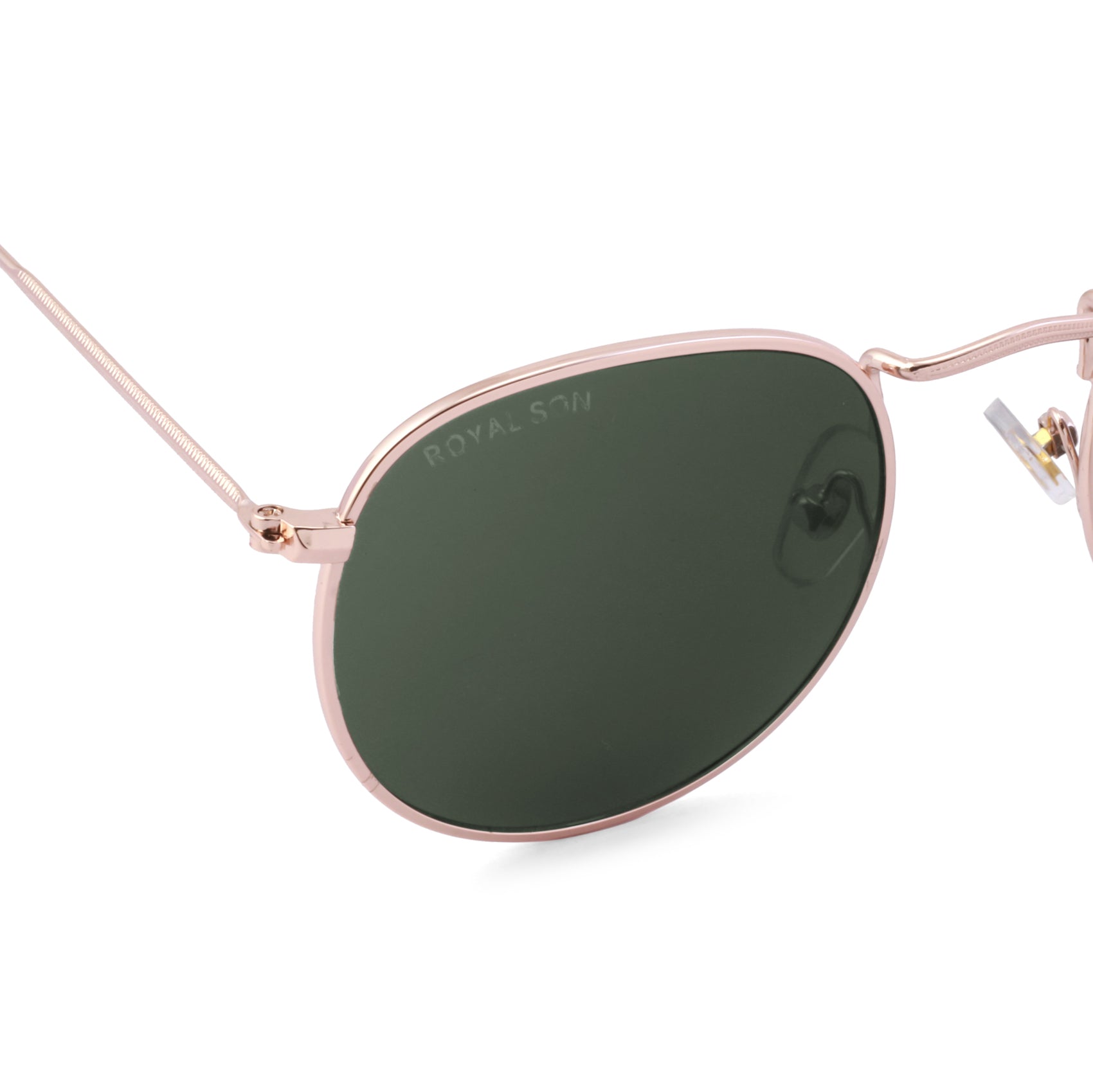 ROYAL SON UV Protected Round Sunglasses For Men and Women - RS0032AV