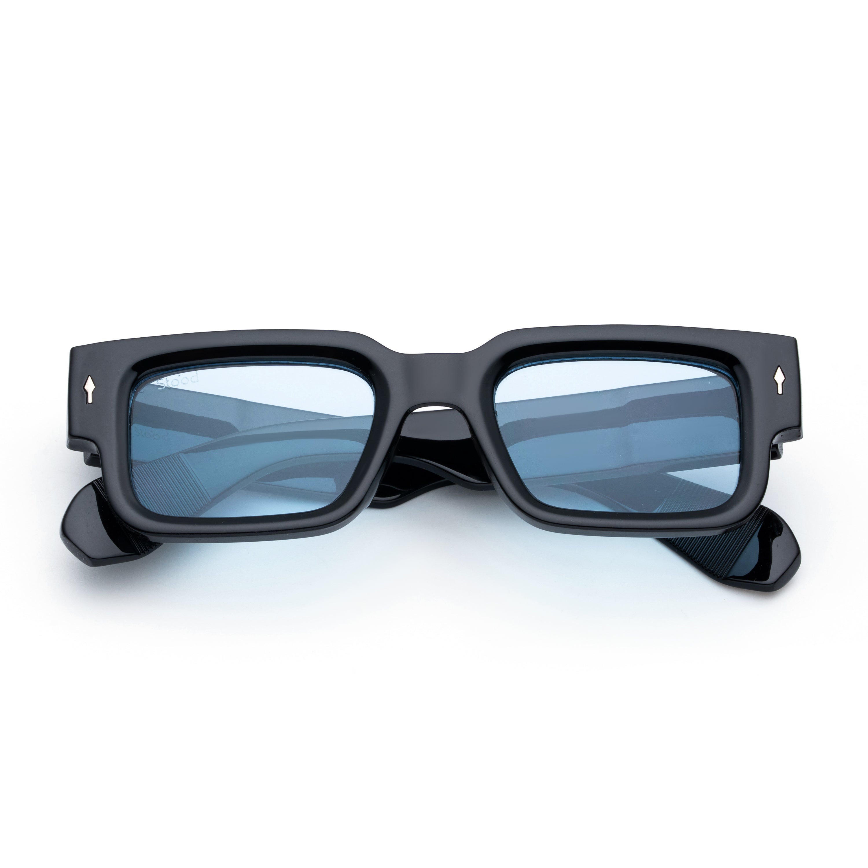 Stood Narrow Square Blue UV Protection Goggles For Men & Women Sunglasses – SG-STD0014-C4