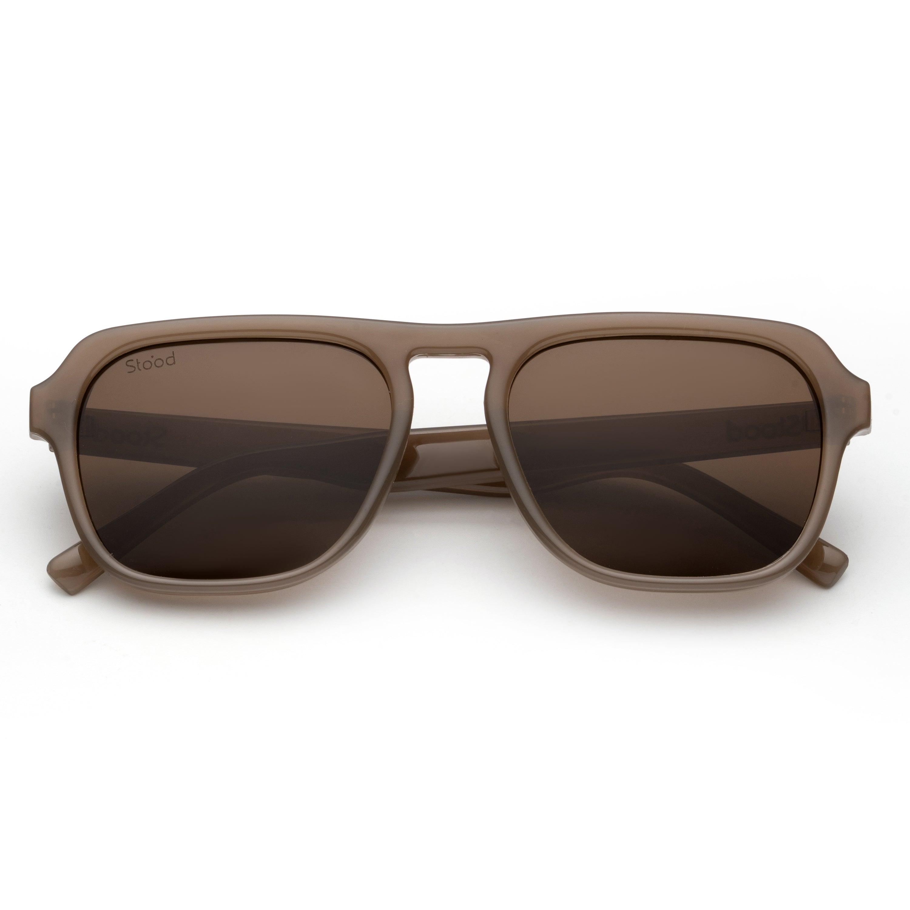 Stood Retro Square Brown UV Protection Goggles For Men & Women Sunglasses – SG-STD0024-C3