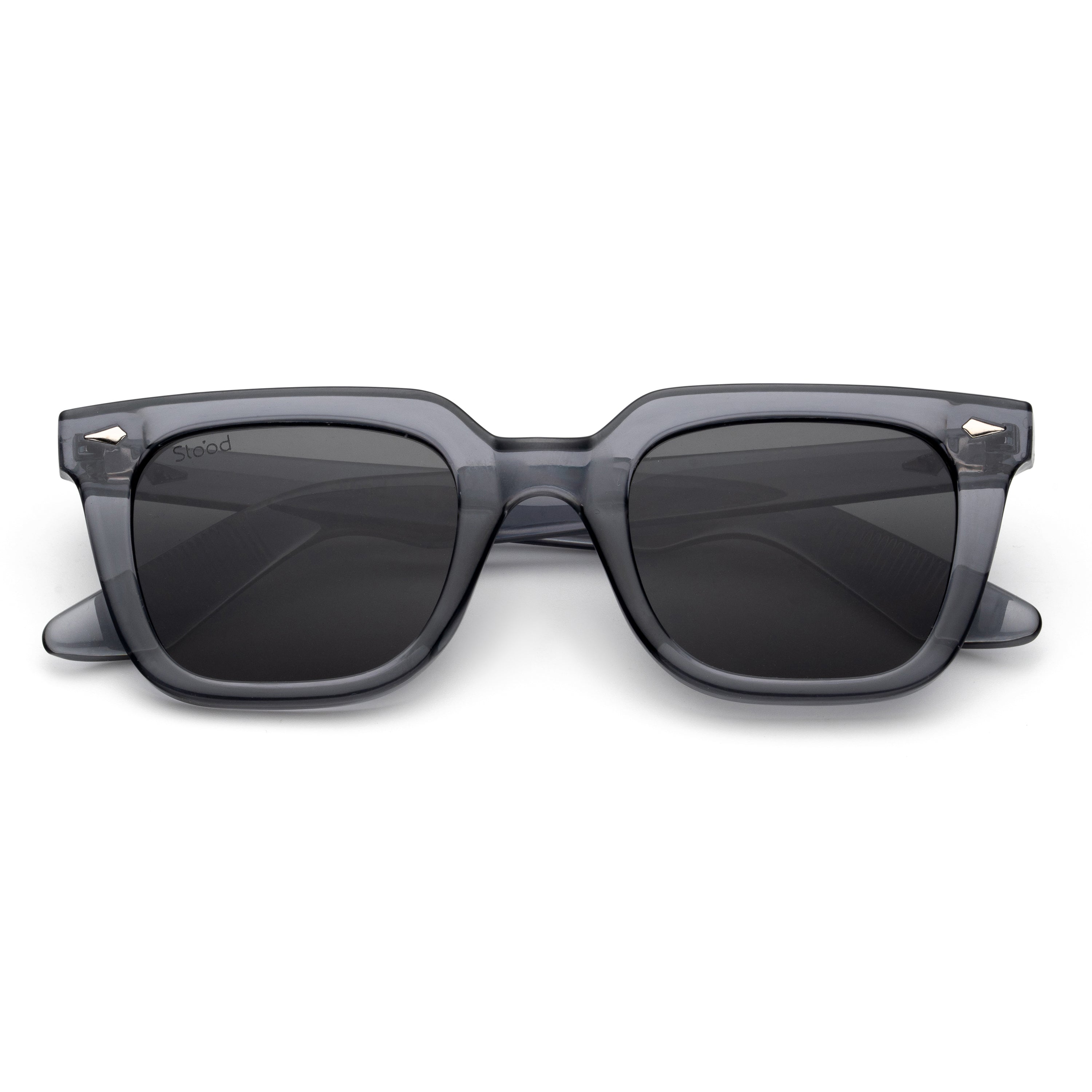 Stood Retro Square Black UV Protection Chashma For Men & Women New Style – SG-STD0013-C2