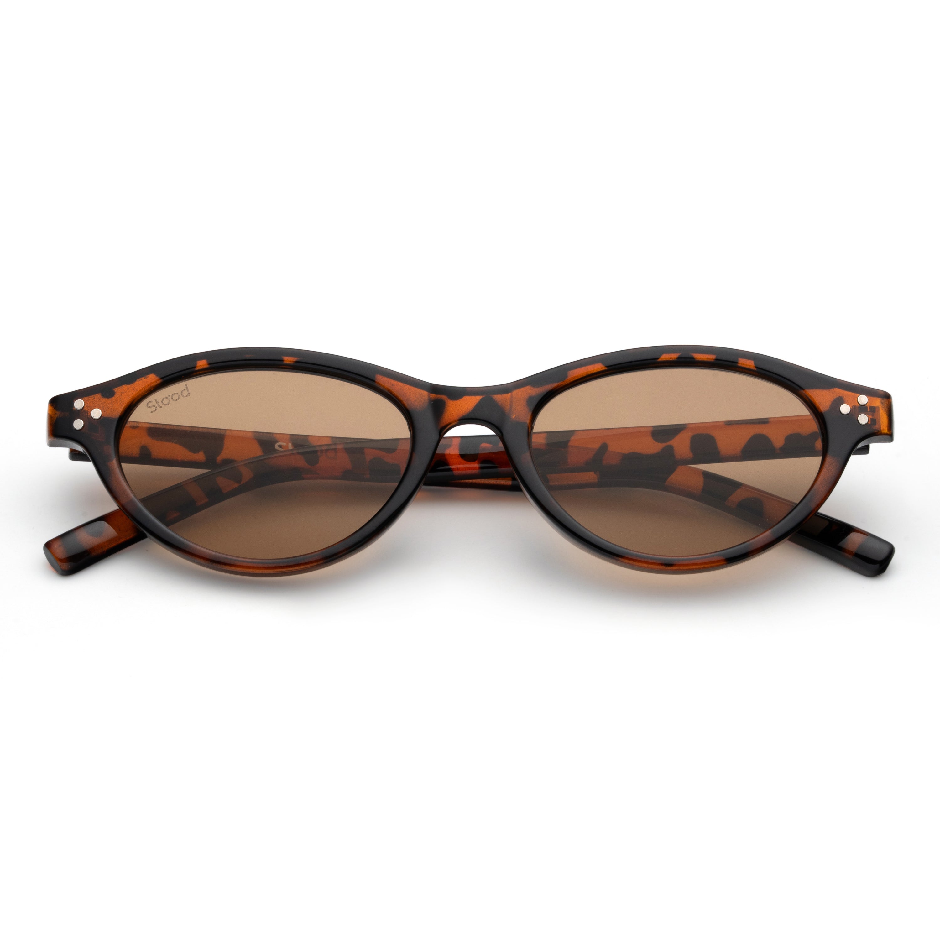 Stood Narrow Oval Brown UV Protection Goggles For Men & Women Sunglasses – SG-STD0015-C3
