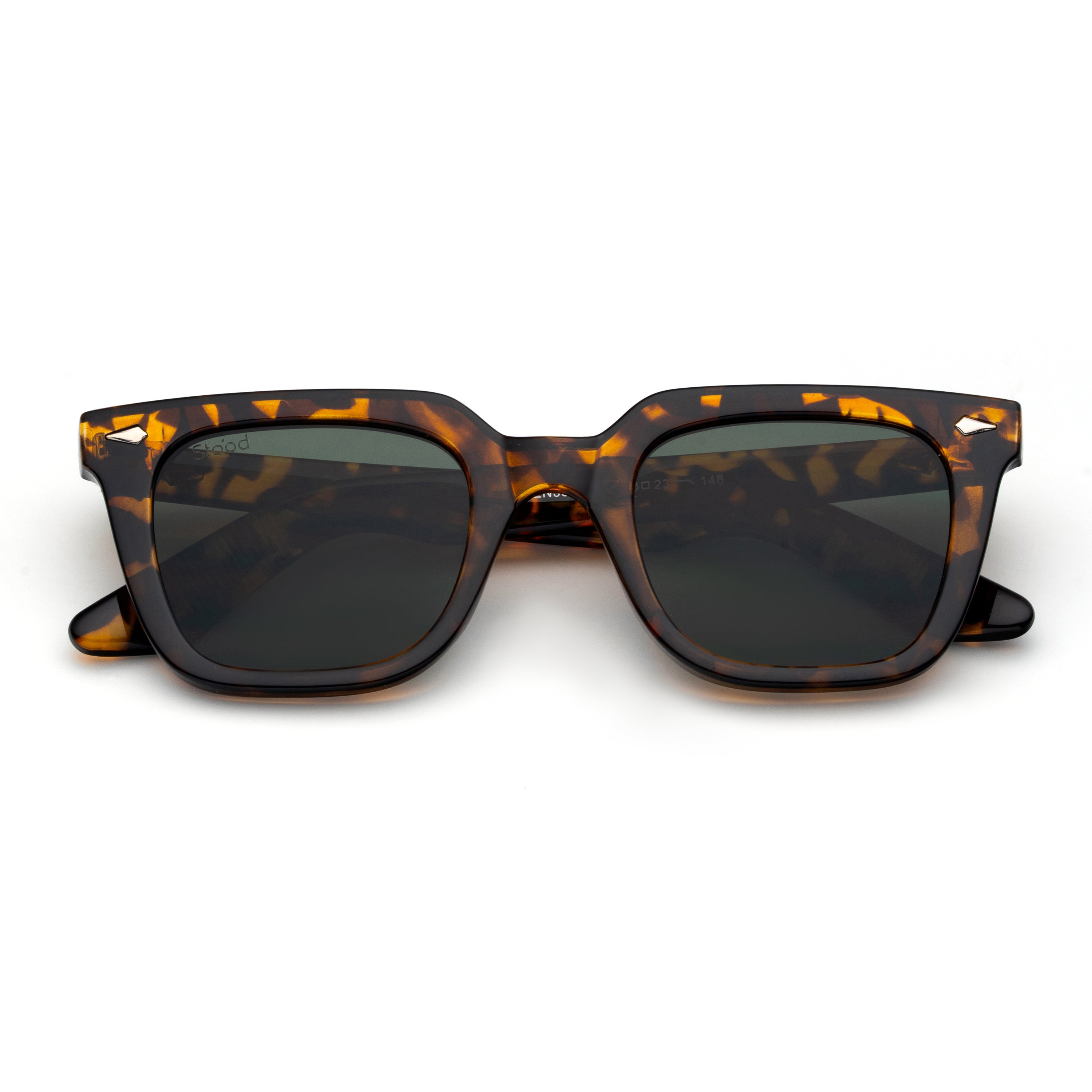 Stood Retro Square Green UV Protection Goggles For Men & Women Sunglasses – SG-STD0013-C3