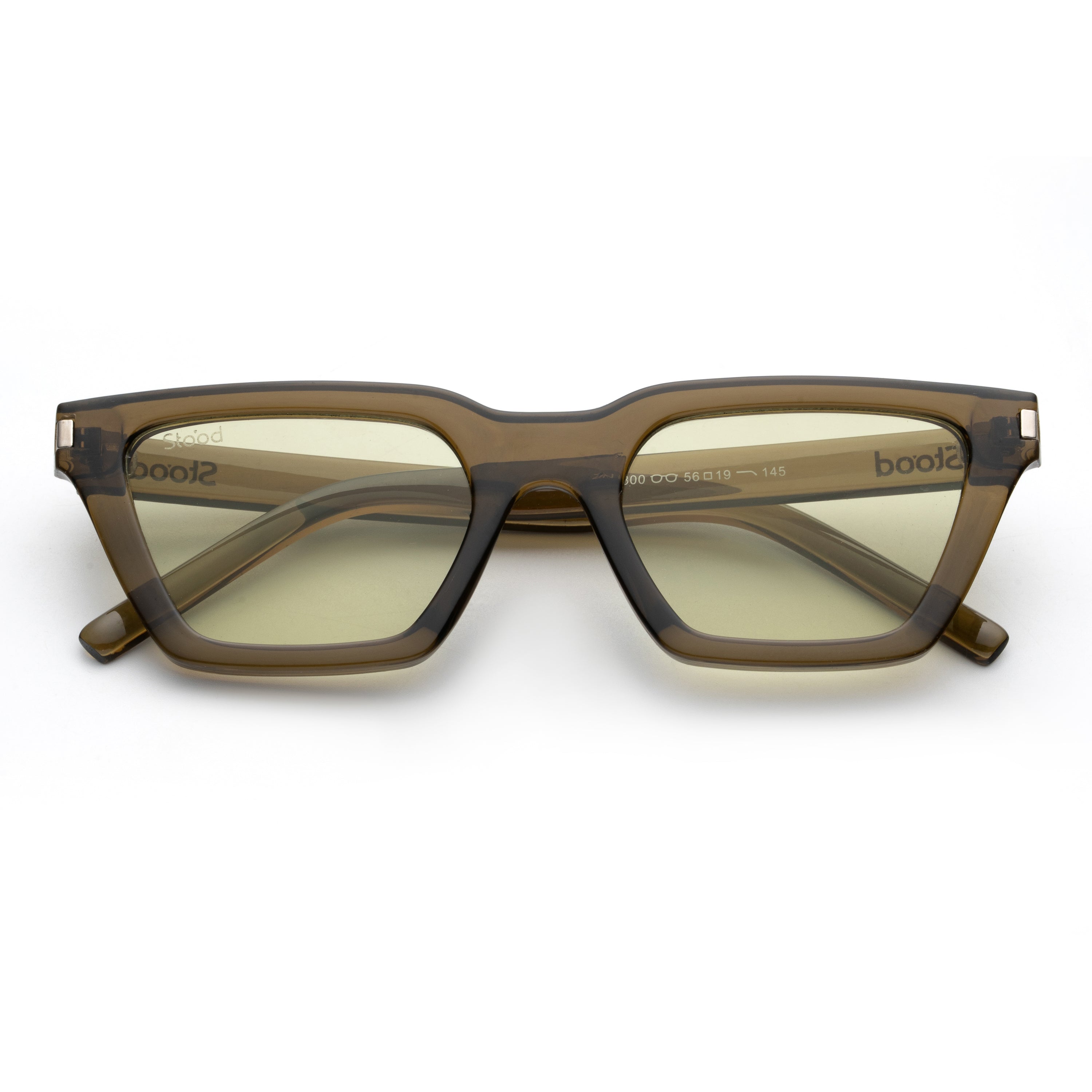 Stood Cat Eye Square Green UV Protection Goggles For Men & Women Sunglasses – SG-STD0012-C3