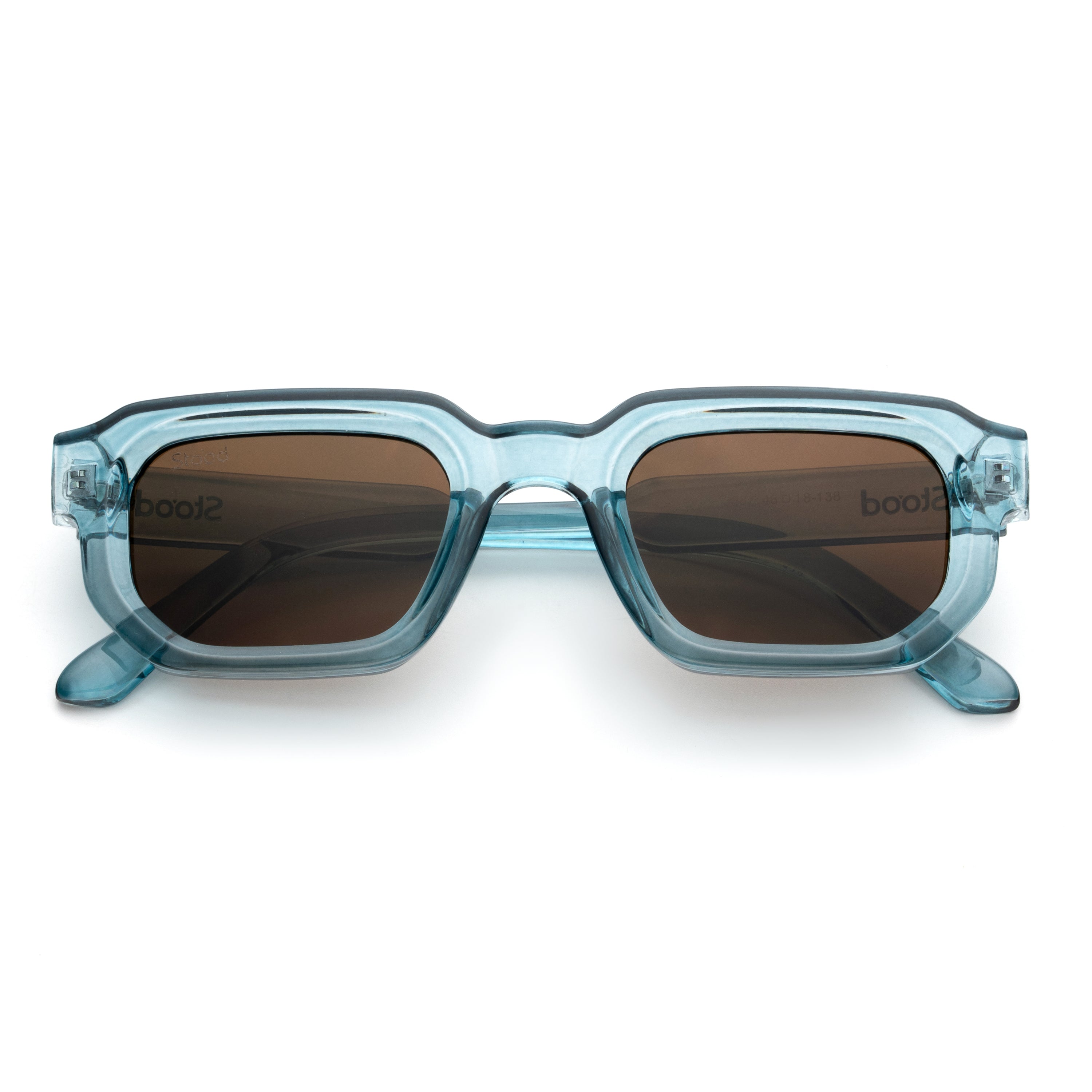 Stood Retro Square Brown UV Protection Goggles For Men & Women Sunglasses – SG-STD0025-C3