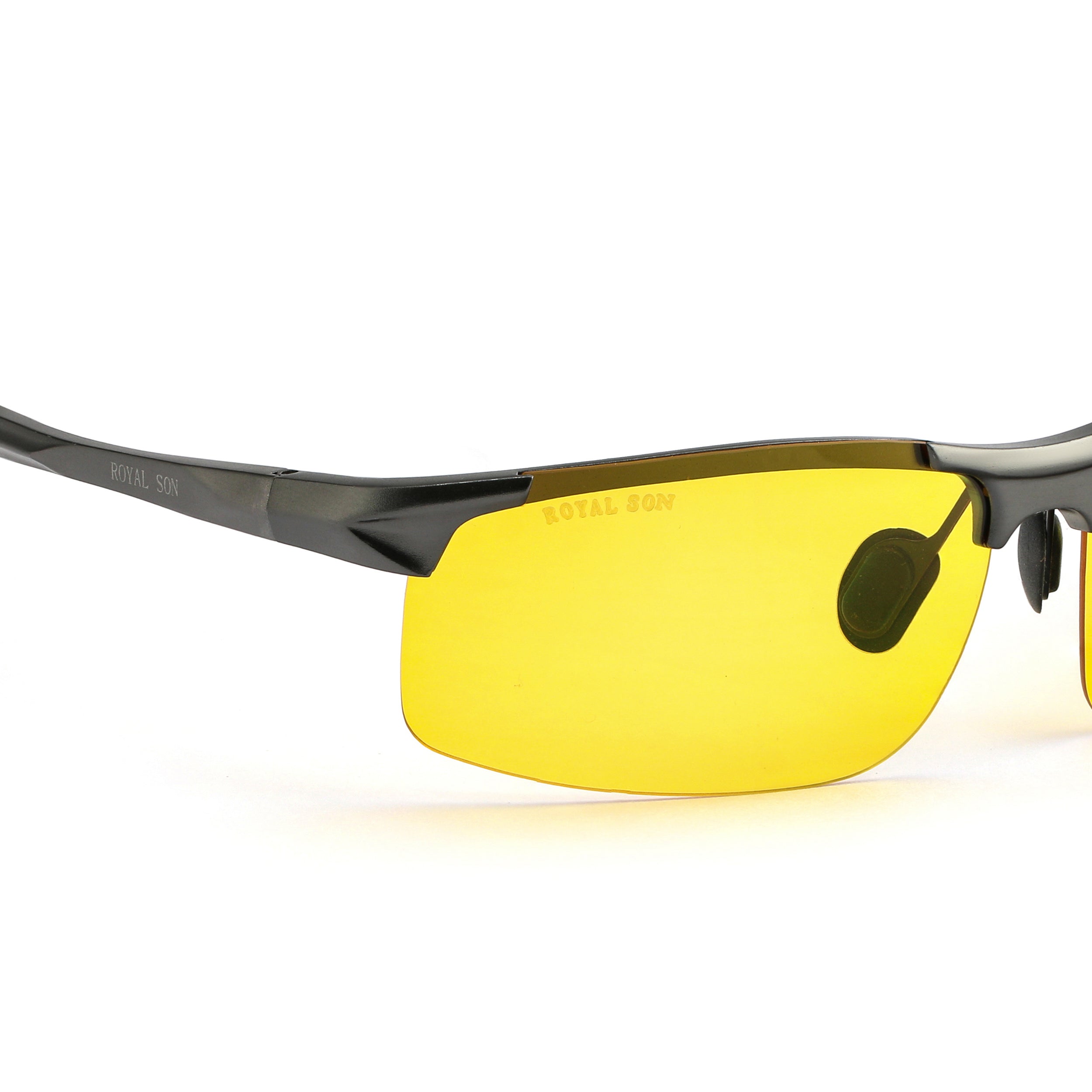 Royal Son Wrap-Around Polarized Men Sunglasses - CHI0094-C4