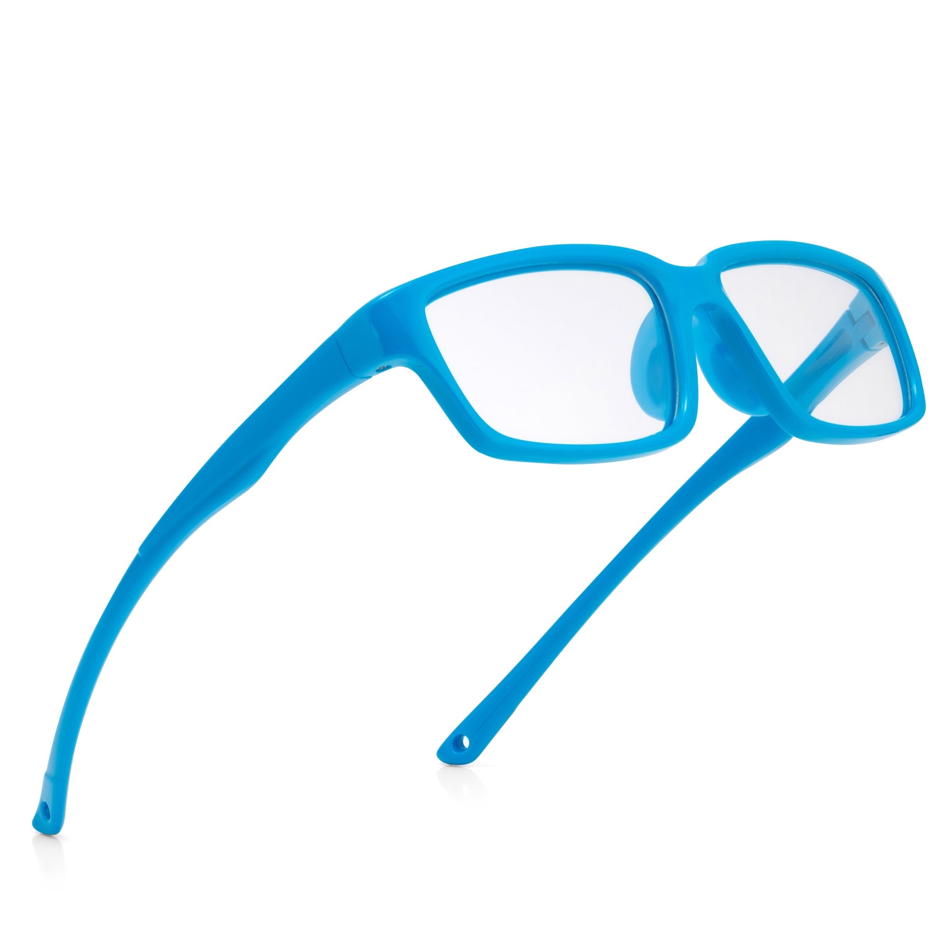 Royal Son Rectangle Blue Spectacles Frames - SFKID0057-C1