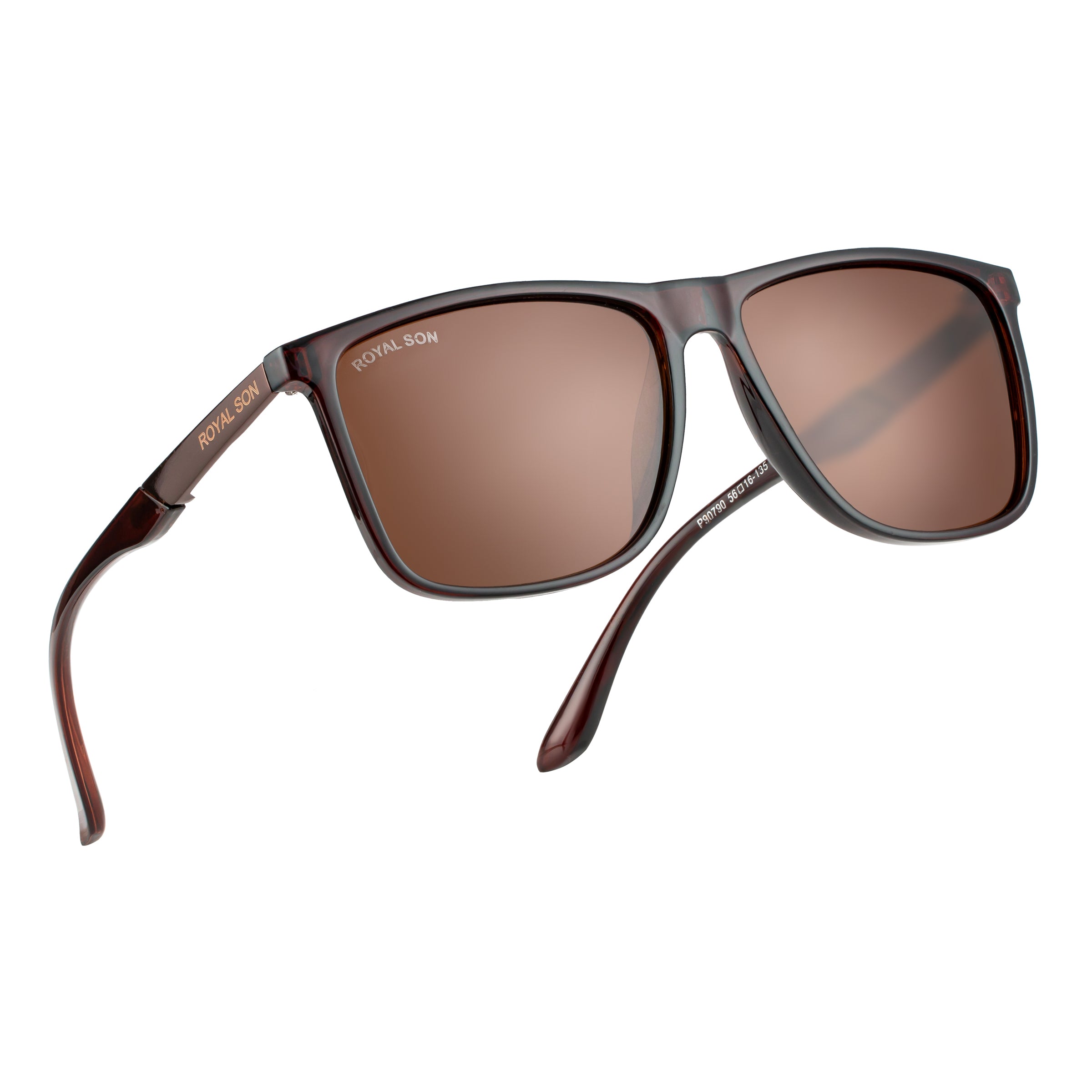 Royal Son Polarized Lightweight  Black Sunglasses For Men Women CHI00122-C2