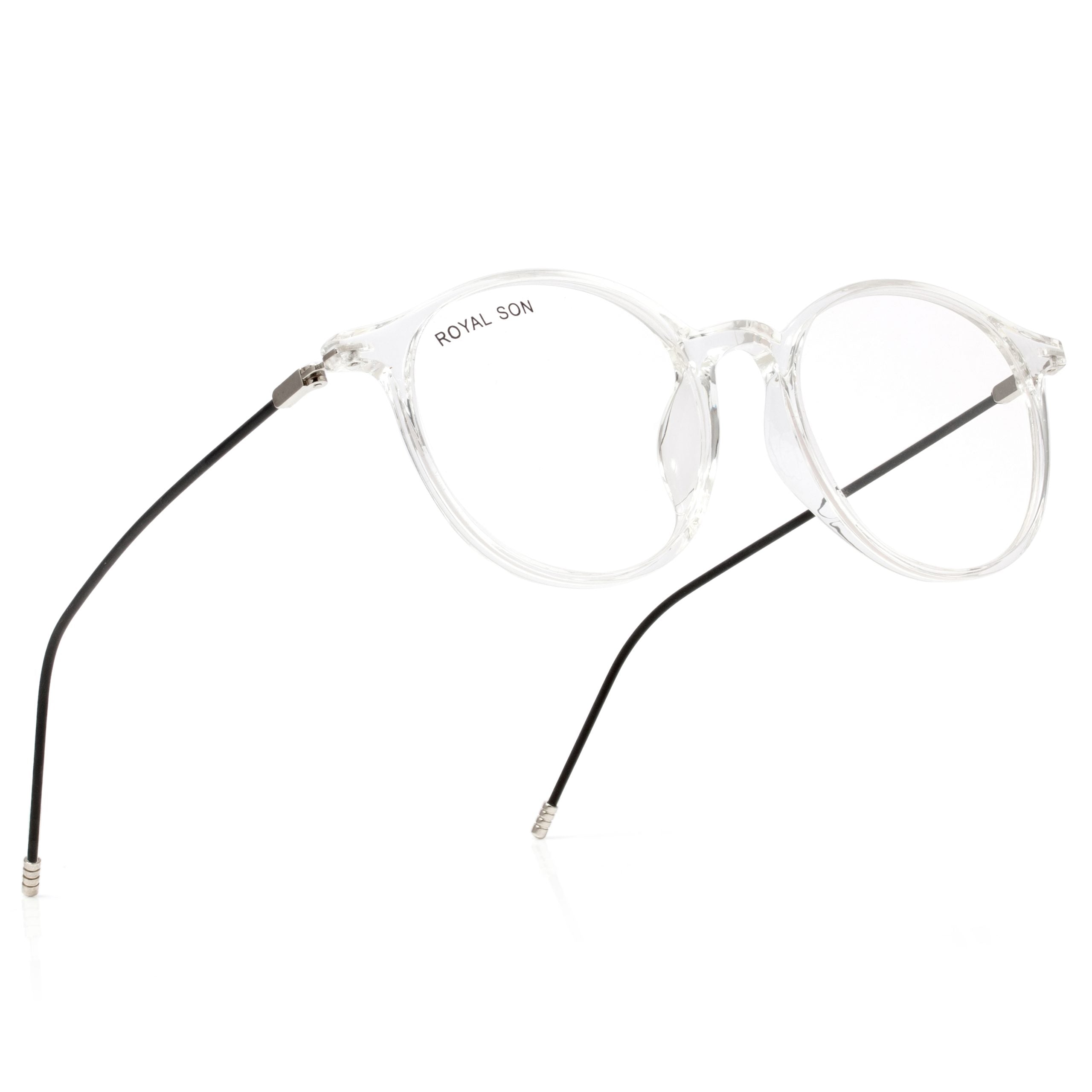 Royal Son Round  Blue Light Blocking Spectacles Frames Men Women  - SF0064-C3