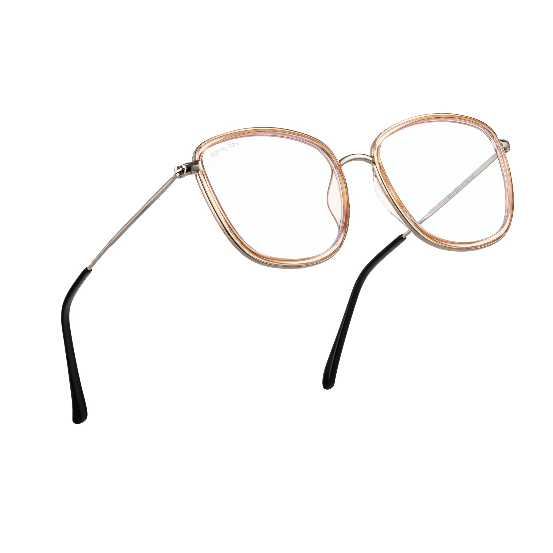 Royal Son Square Blue Ray Cut Men Women Eye Glasses - SF0015-C3