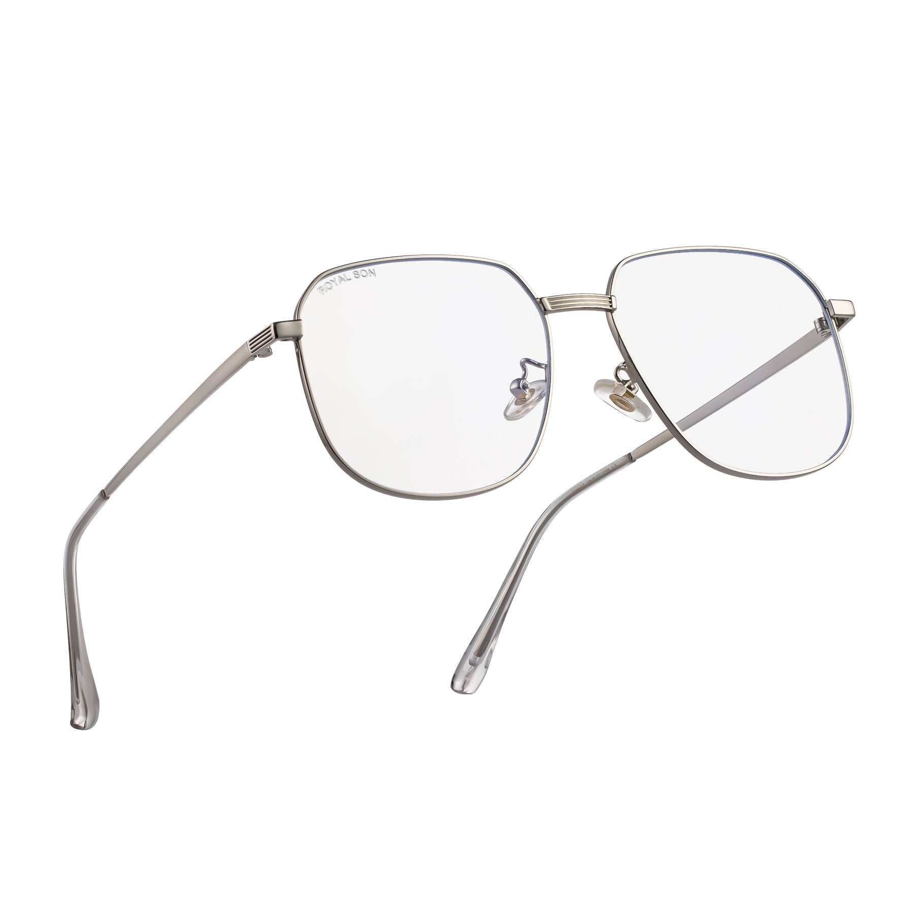 Royal Son Square Blue Ray Cut Men Women Eye Glasses - SF0017-C3