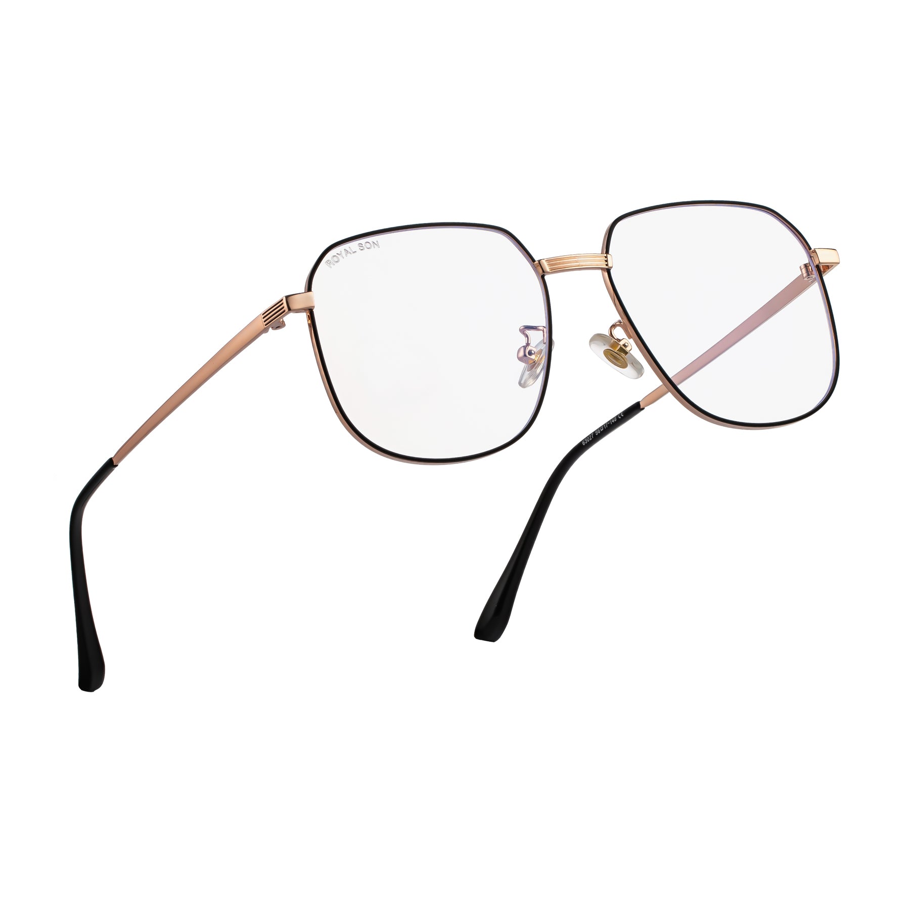 Royal Son Square Blue Ray Cut Men Women Eye Glasses - SF0017-C4