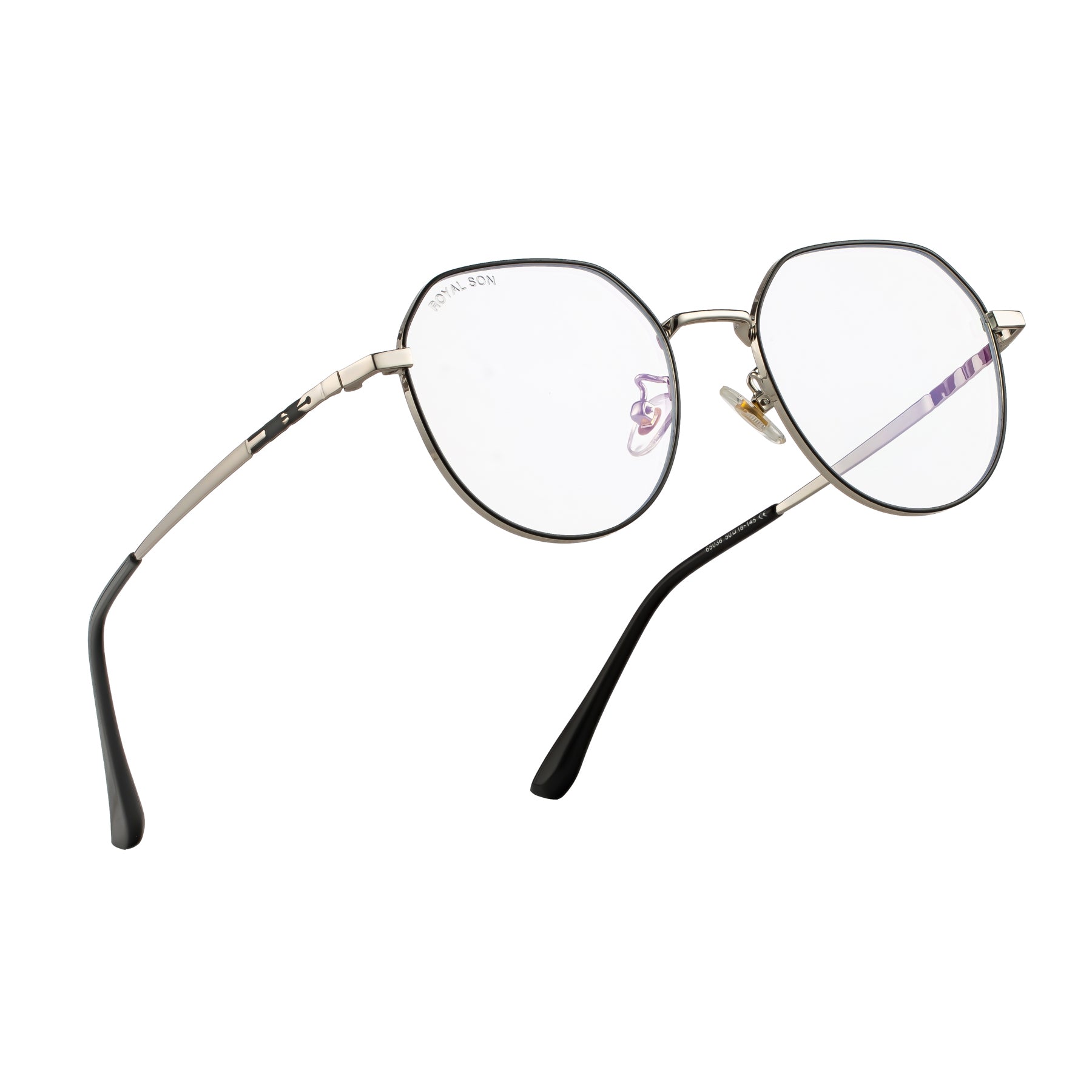 Royal Son Round Blue Ray Cut Men Women Eye Glasses - SF0018-C2