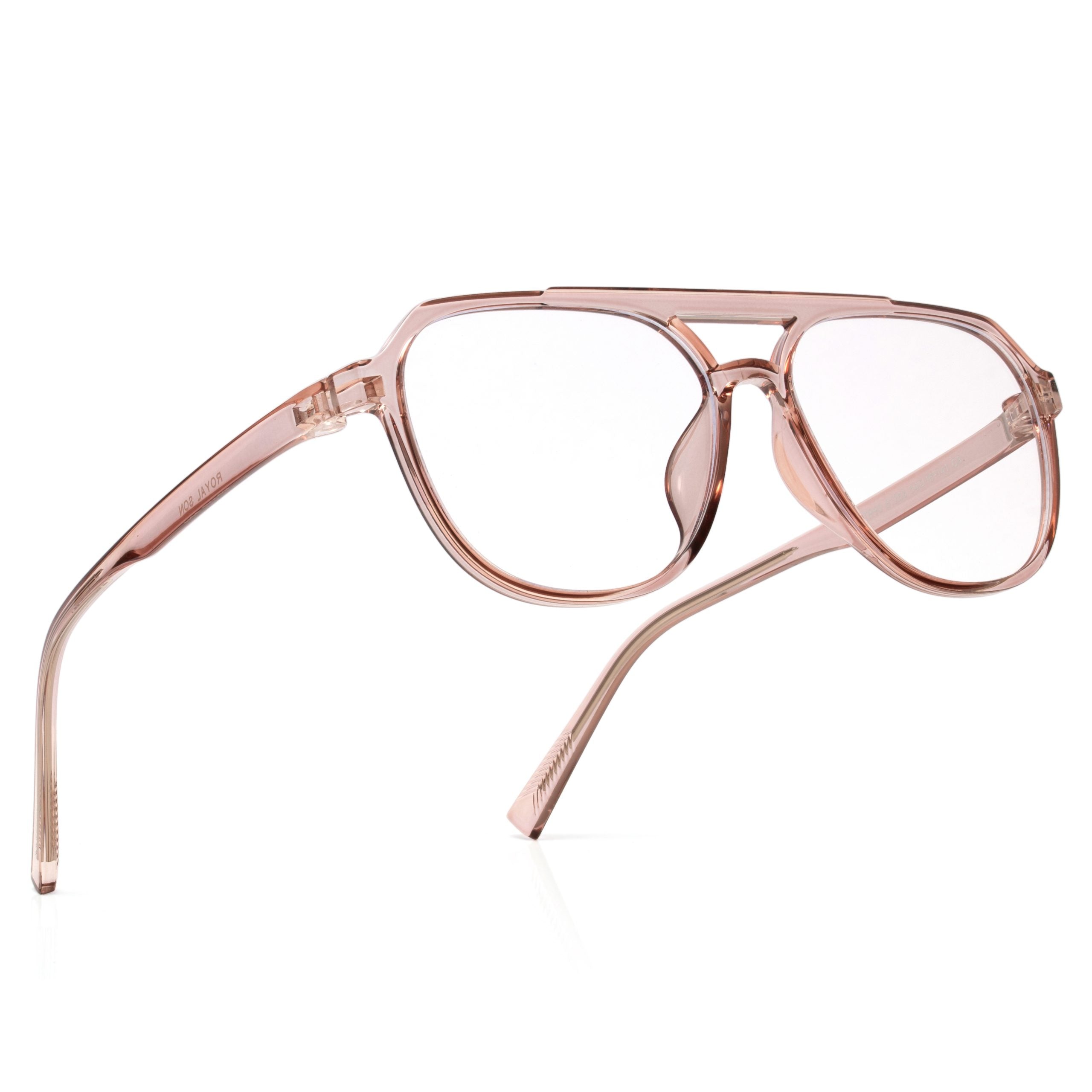 Royal Son Pilot Black Computer Glasses Men Women  - SF0060-C4