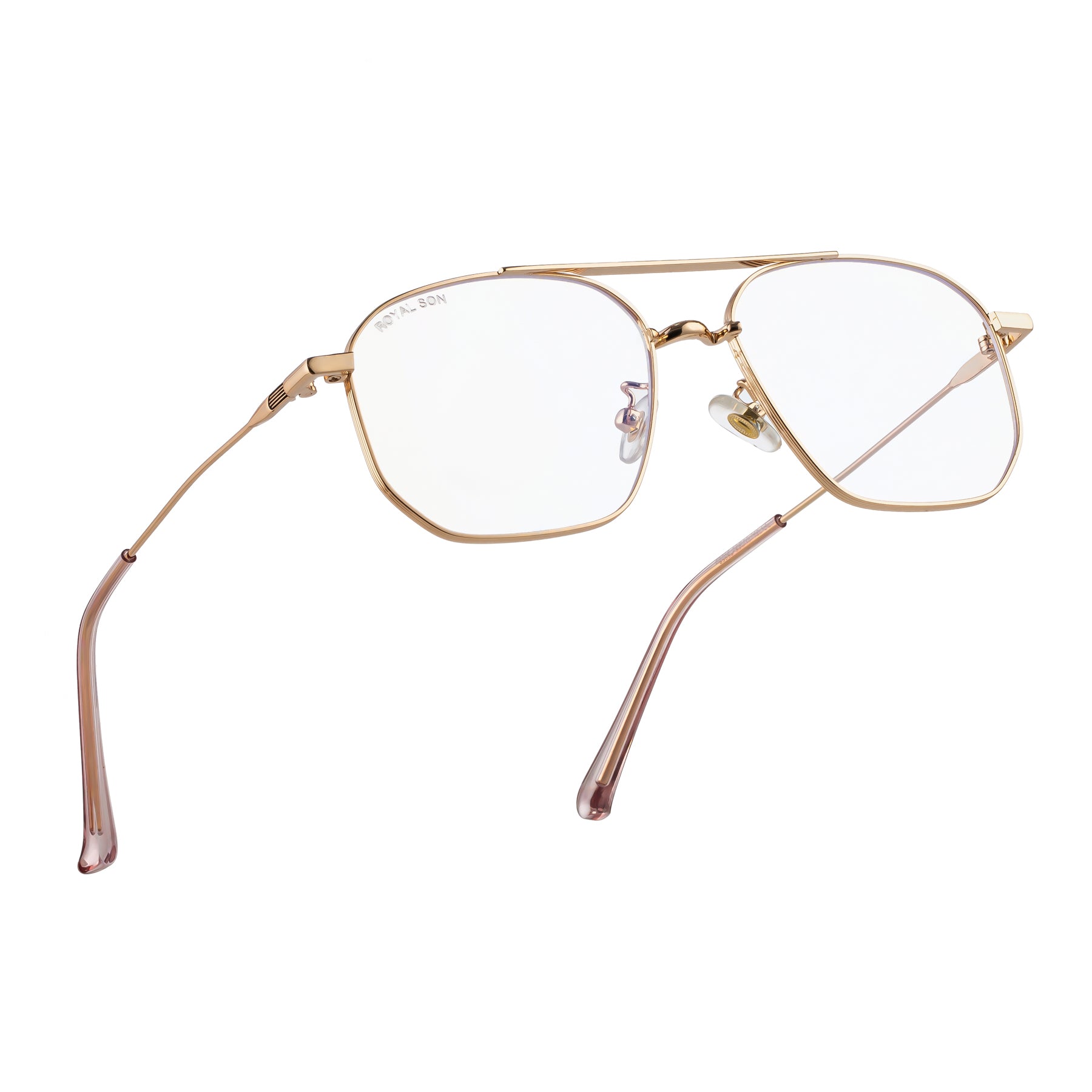 Royal Son Square Blue Ray Cut Men Women Eye Glasses - SF0020-C3