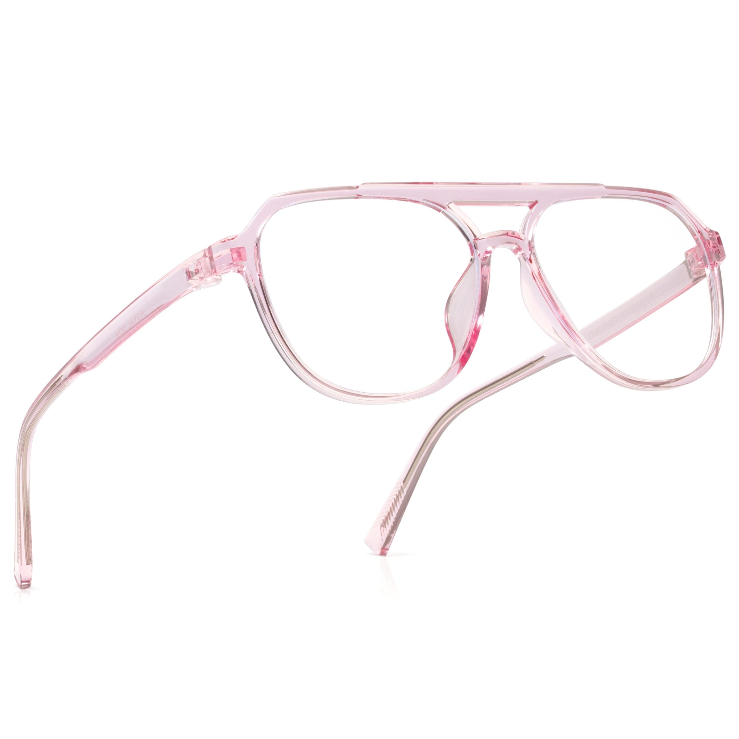 Royal Son Pilot Black Computer Glasses Men Women  - SF0060-C5