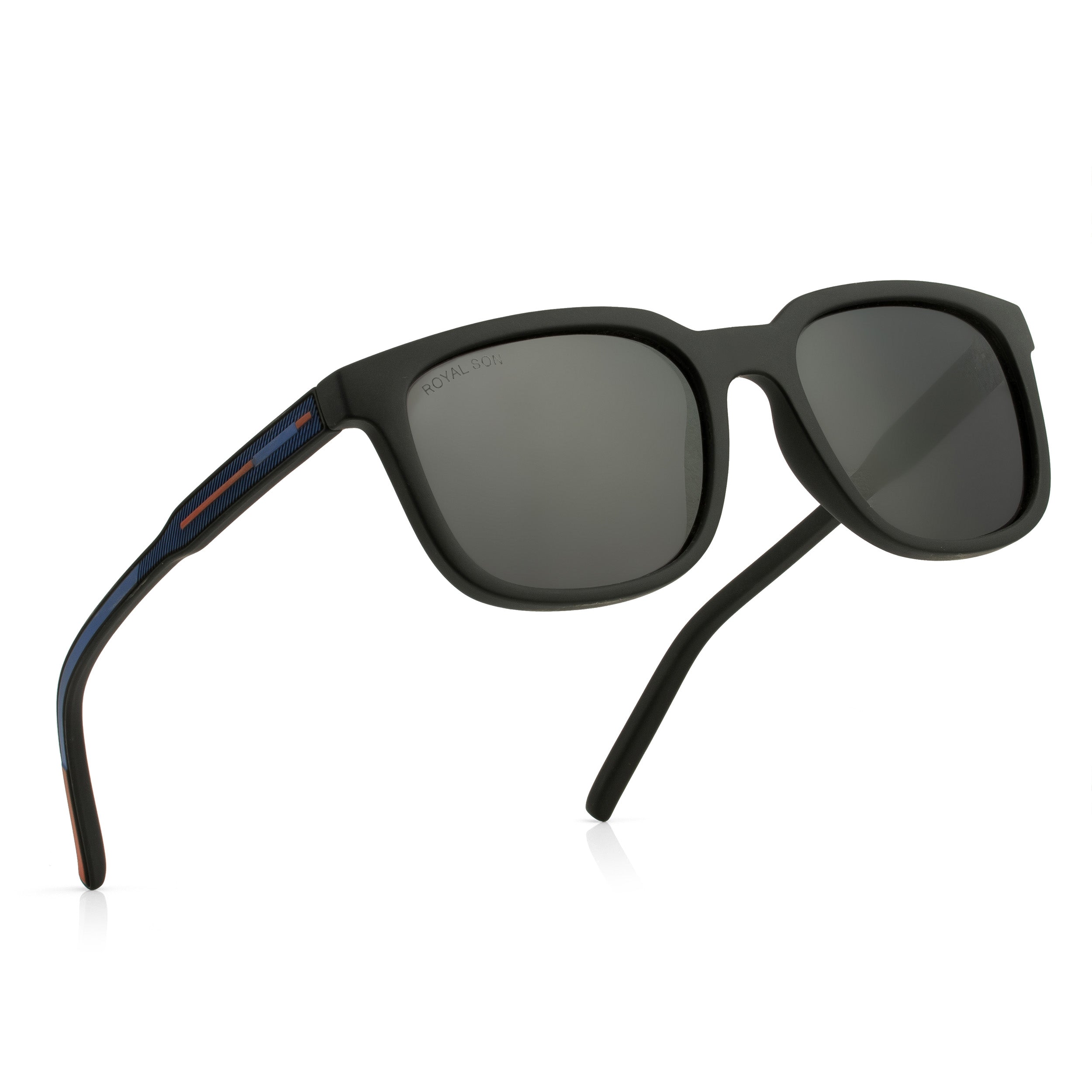 Royal Son Square Black UV Protection Polarized Sunglasses Men Women - CHI00152-C2