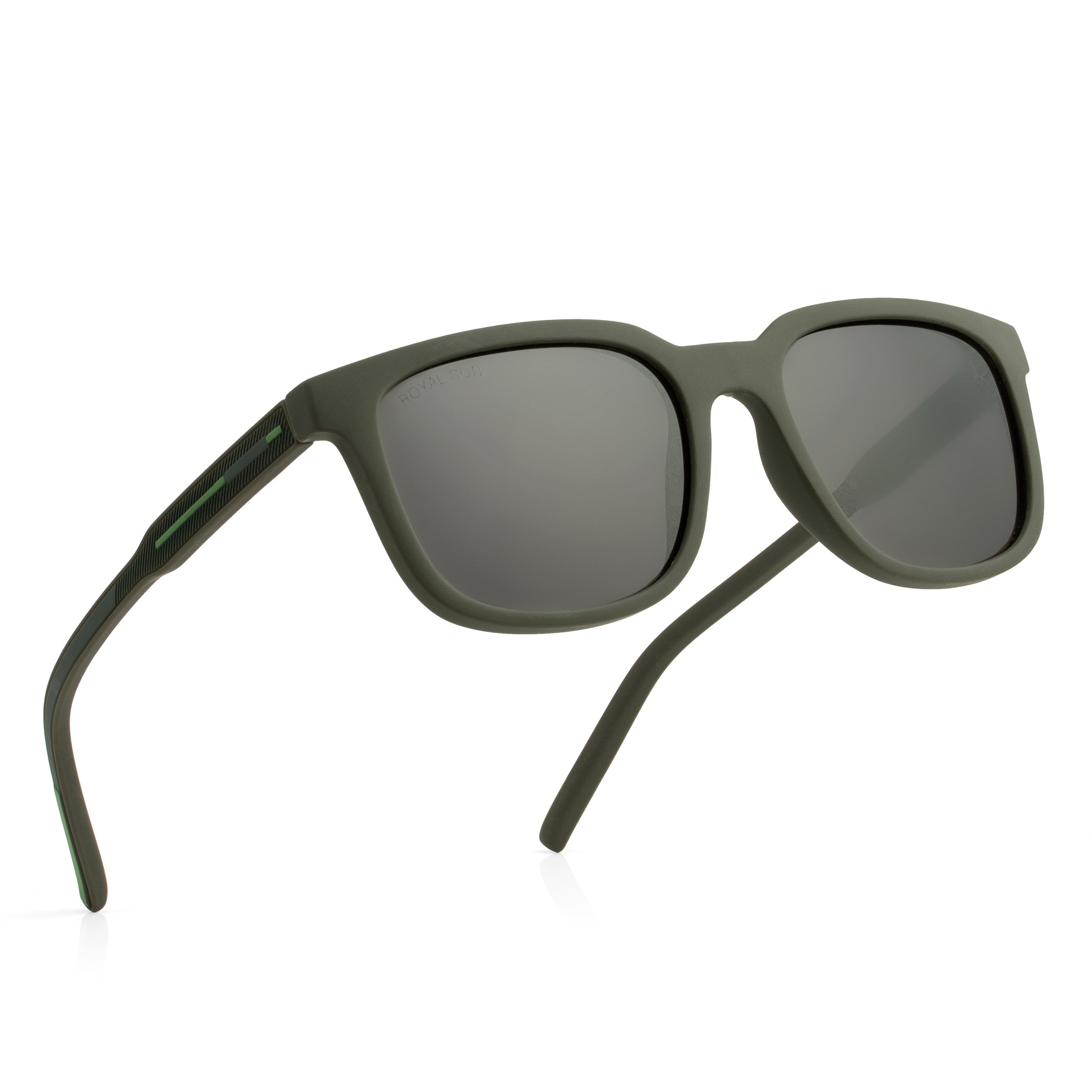 Royal Son Black Polarized Sunglasses Men Women - CHI00152-C4