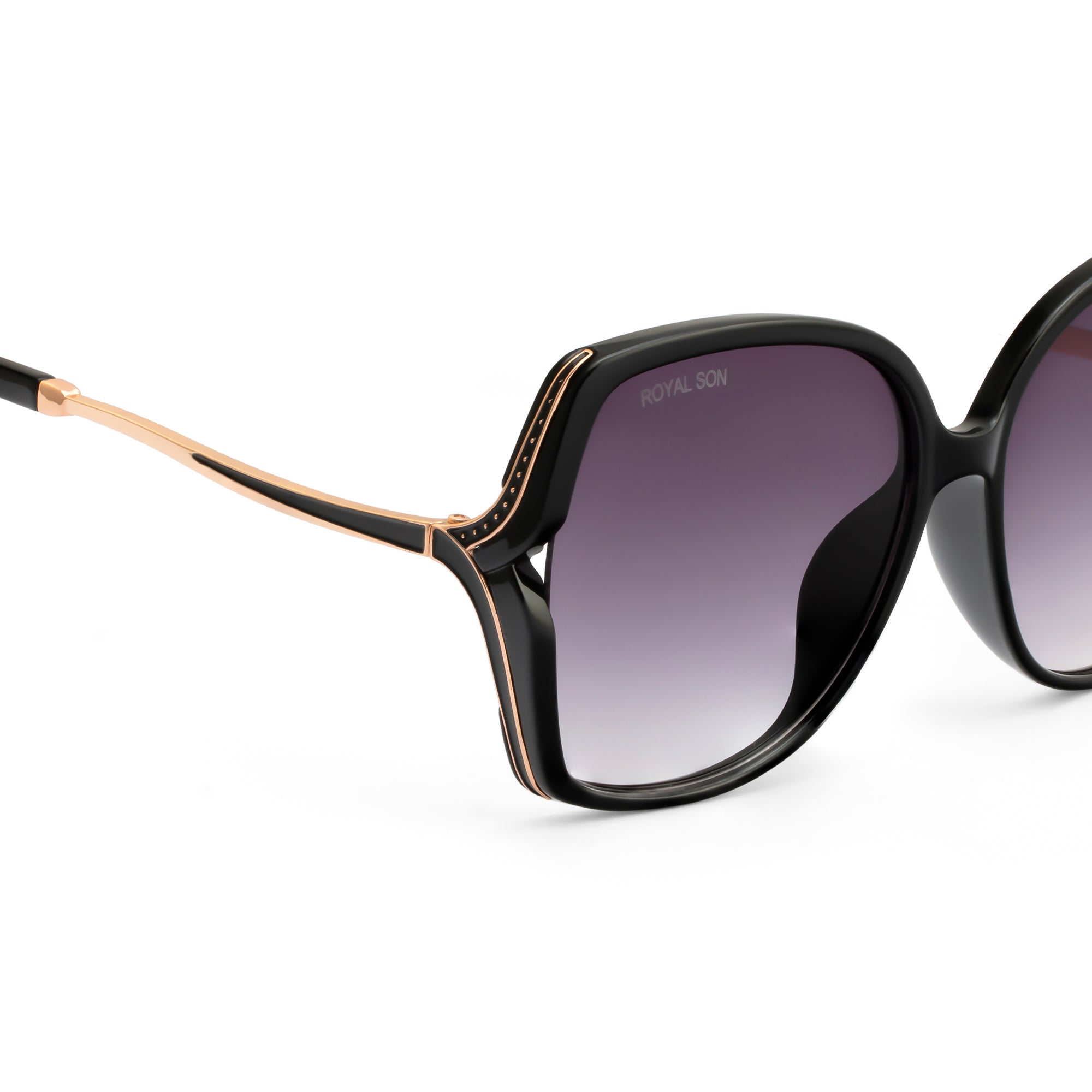 Royal Son Oversized Butterfly UV Protected Women Sunglasses - CHIWM00113-C1