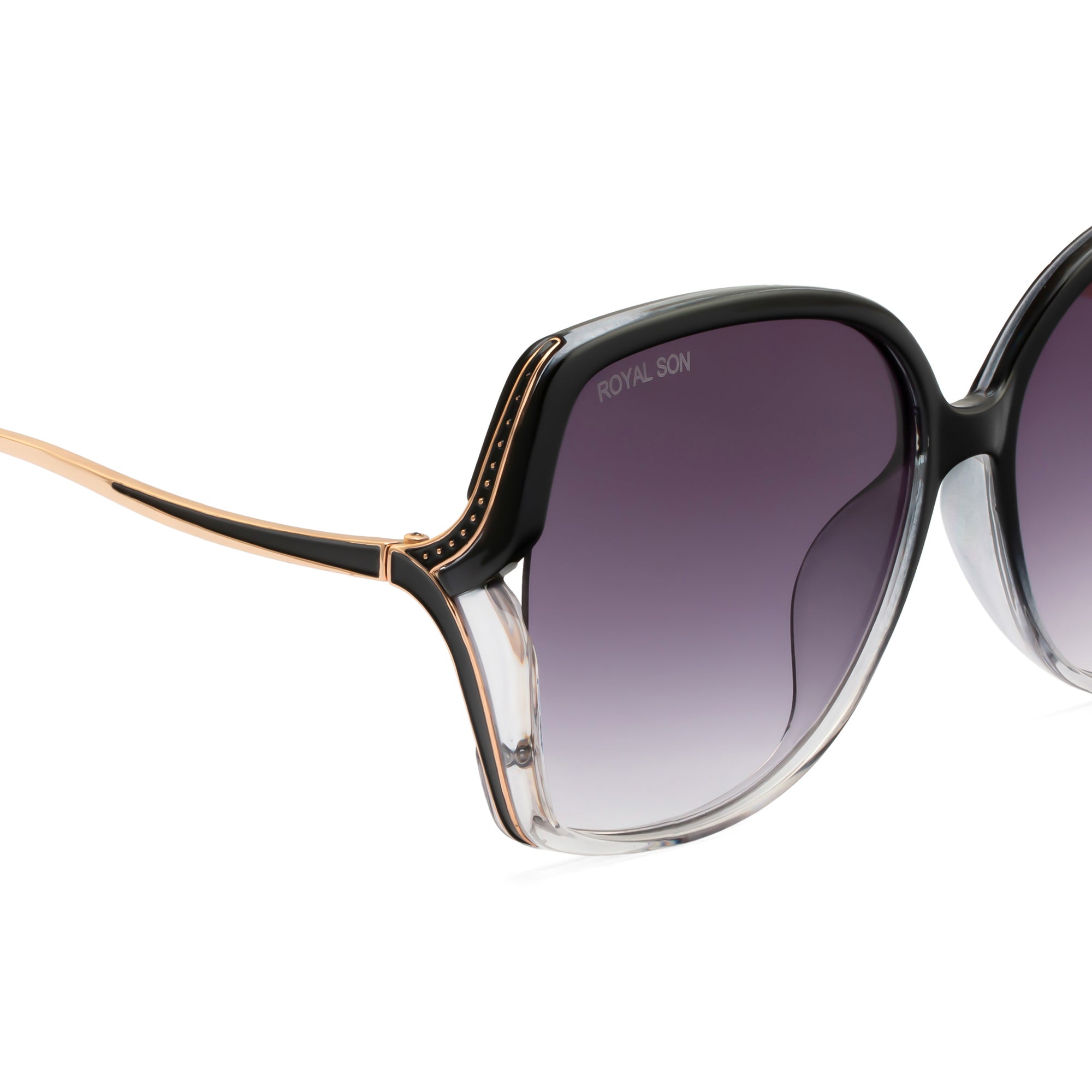 Royal Son Oversized Butterfly UV Protected Women Sunglasses - CHIWM00113-C2
