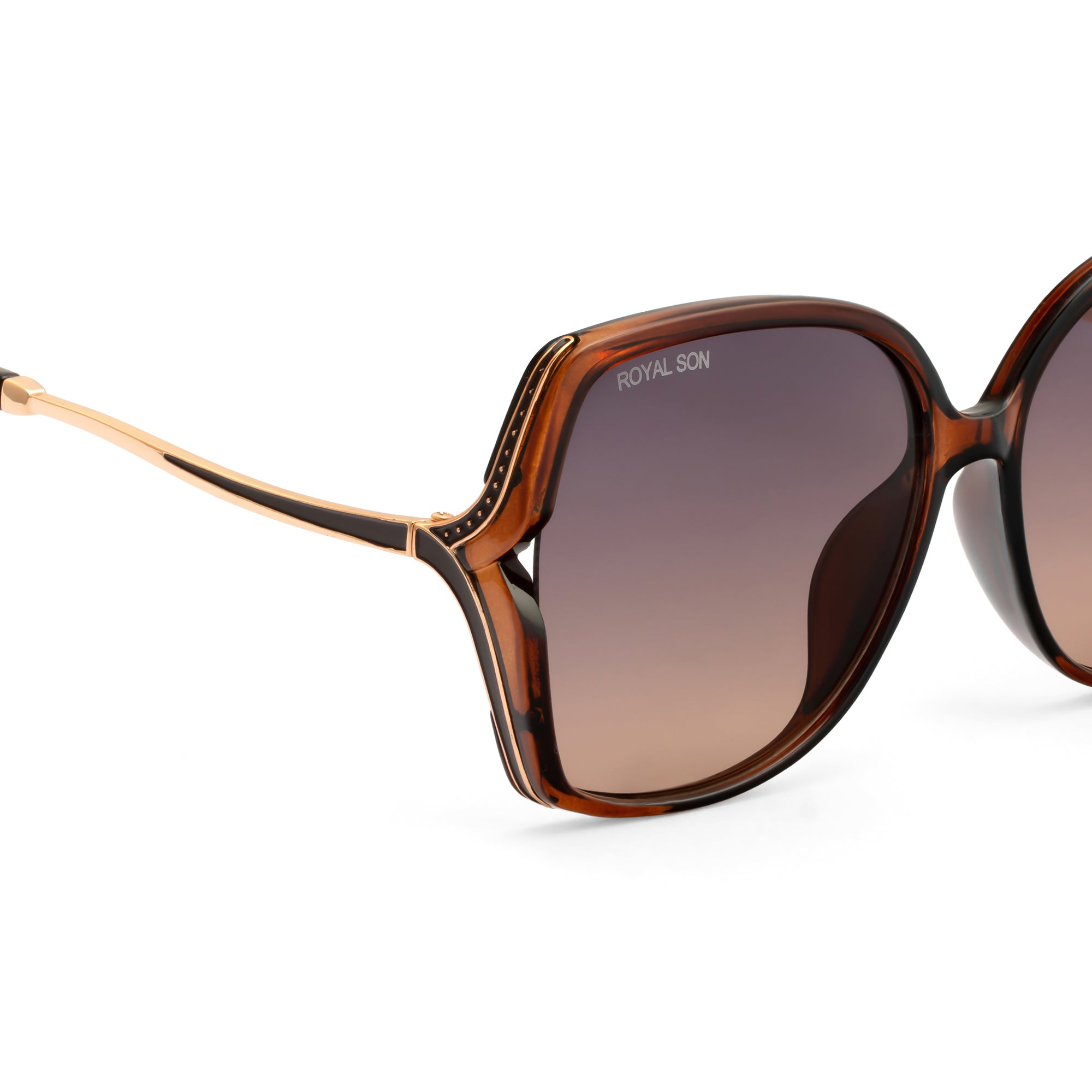 Royal Son Oversized Butterfly UV Protected Women Sunglasses - CHIWM00113-C3