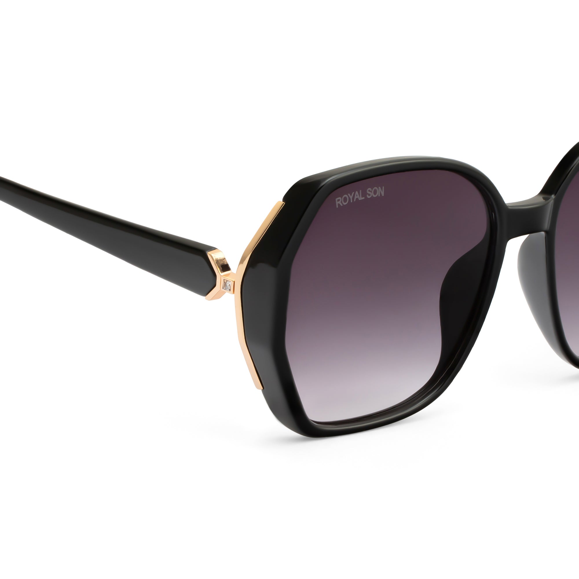 Royal Son Oversized Butterfly UV Protected Women Sunglasses - CHIWM00114-C1
